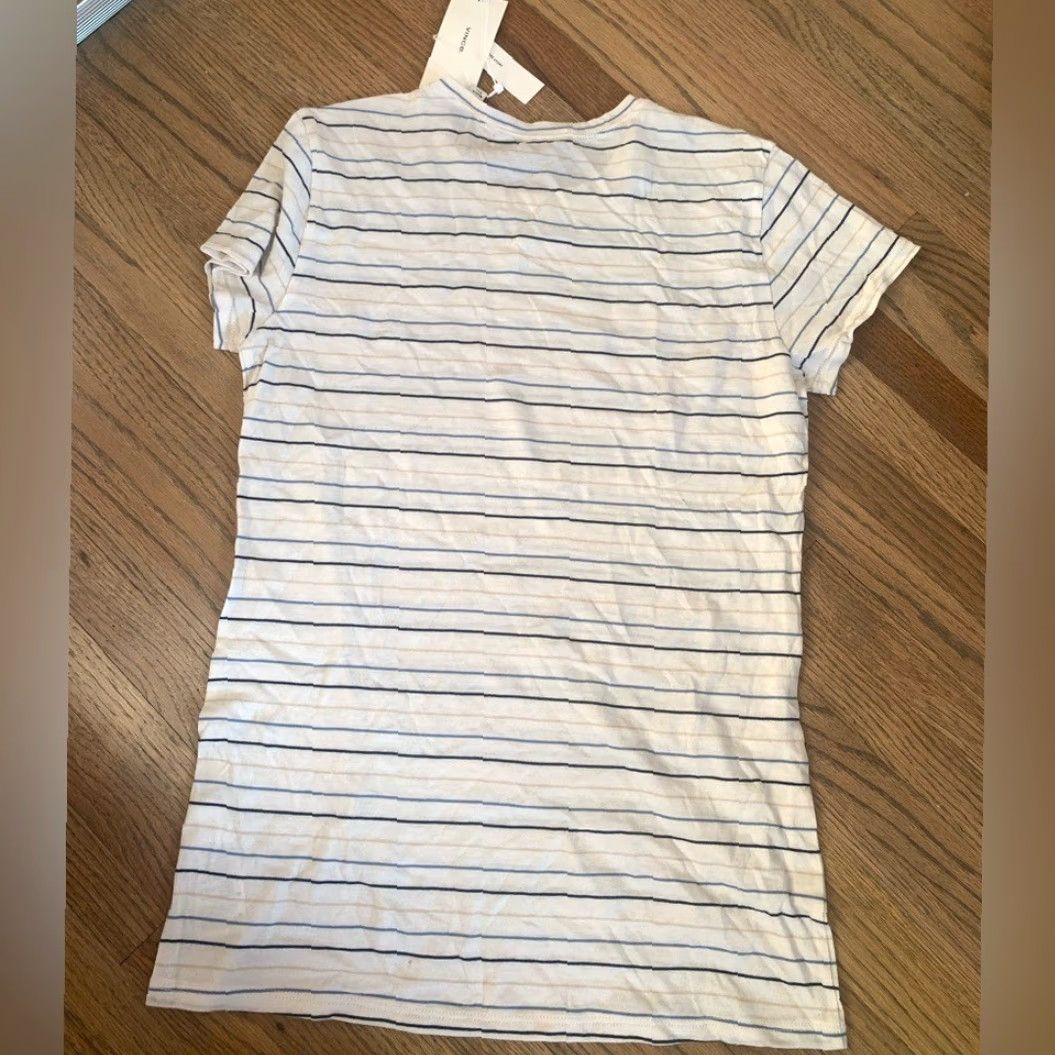 Vince Vince T-Shirt Women's Multicolor S Regular NWT Tee Shirt with Small Holes Size S / US 4 / IT 40 - 6 Thumbnail