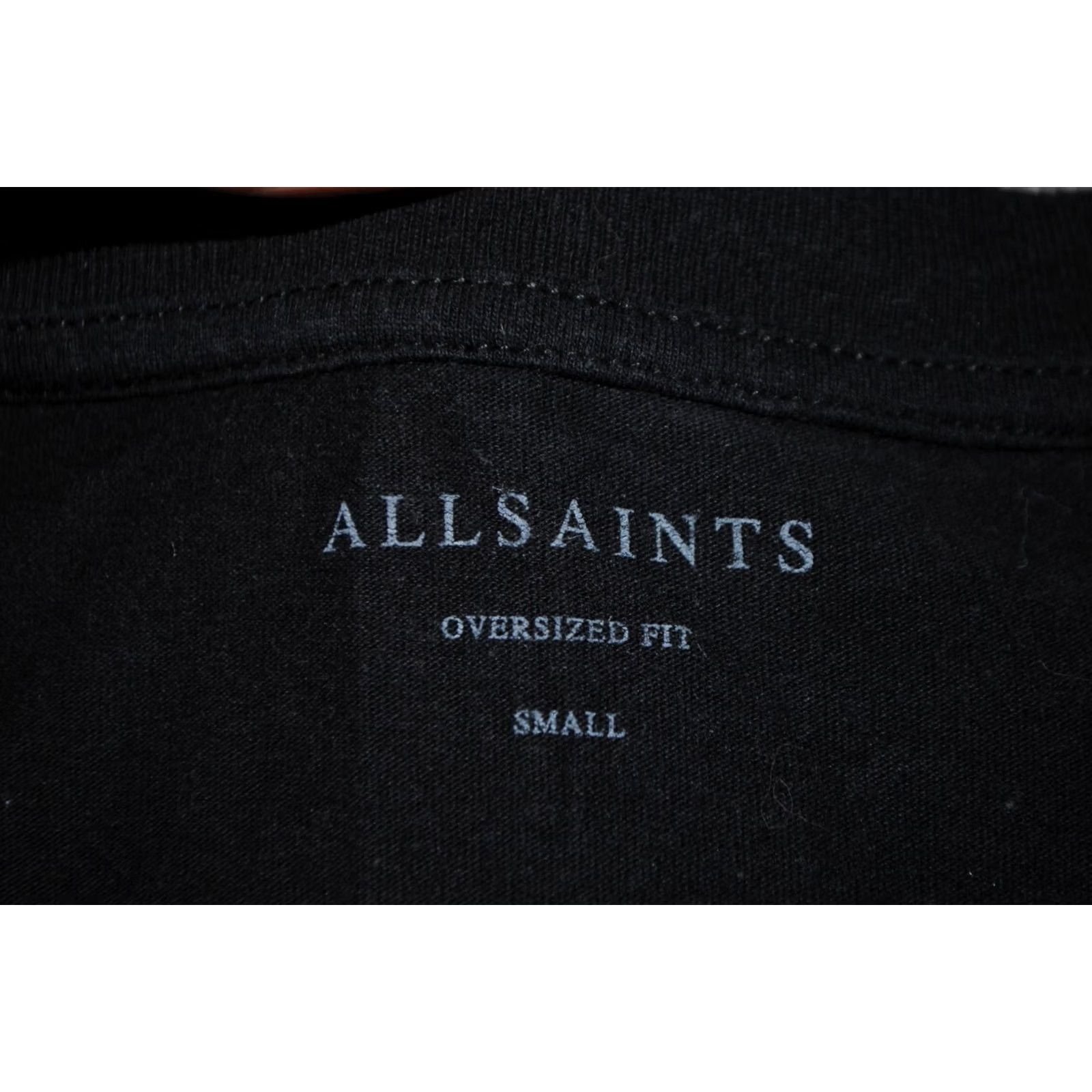 Allsaints AllSaints Men’s Black Gray Wolf Forest Print Crew T-Shirt Cotton Size Small Rare Size US S / EU 44-46 / 1 - 4 Thumbnail