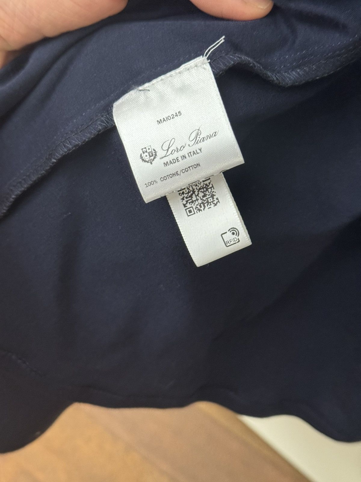 Loro Piana Loro Piana Jersey Shirt Size US XL / EU 56 / 4 - 4 Thumbnail