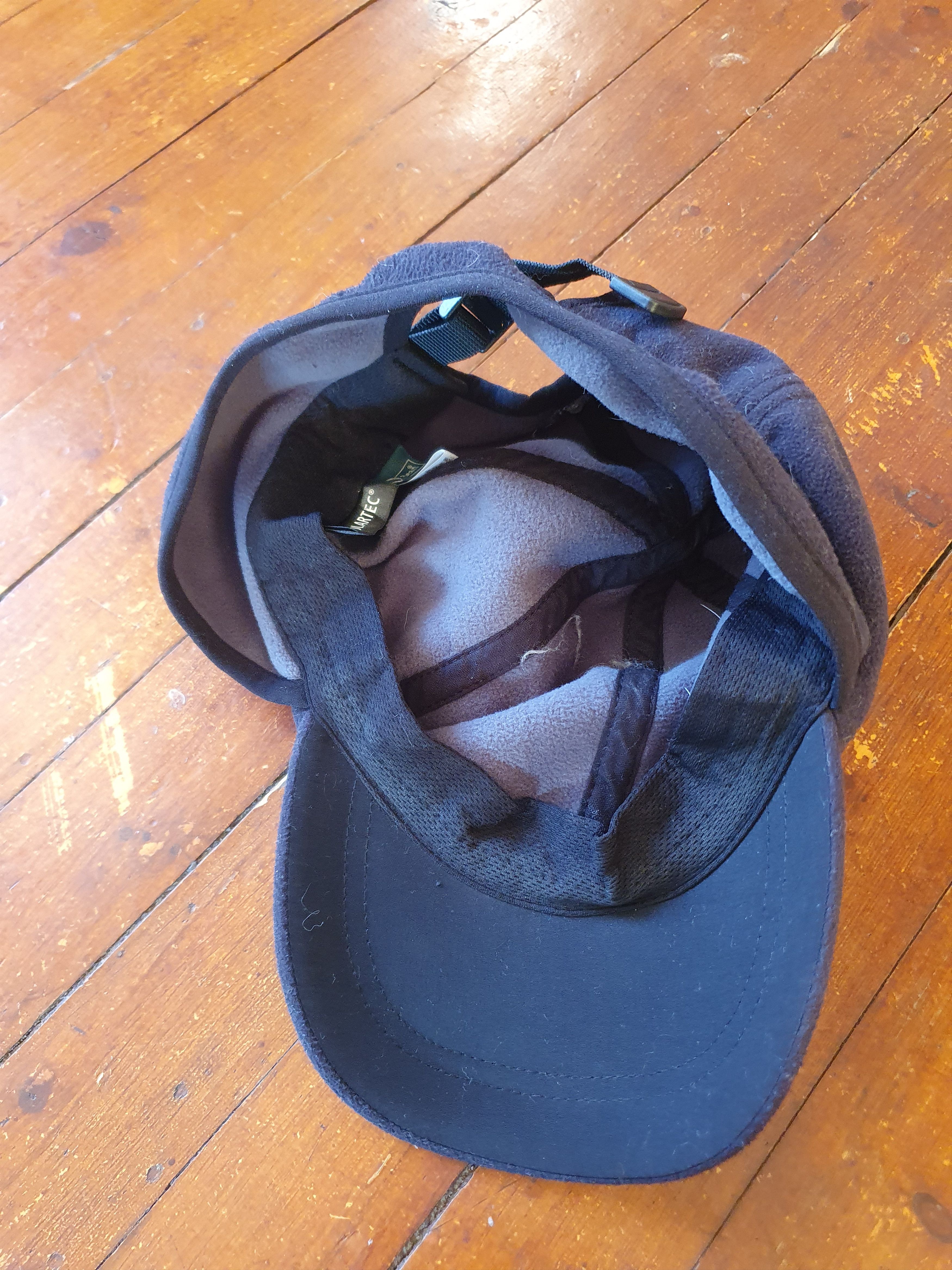L.L. Bean L.L. Bean Ear Flap Hat Polartec Cap Fleece Strap Back Hat Size ONE SIZE - 11 Thumbnail