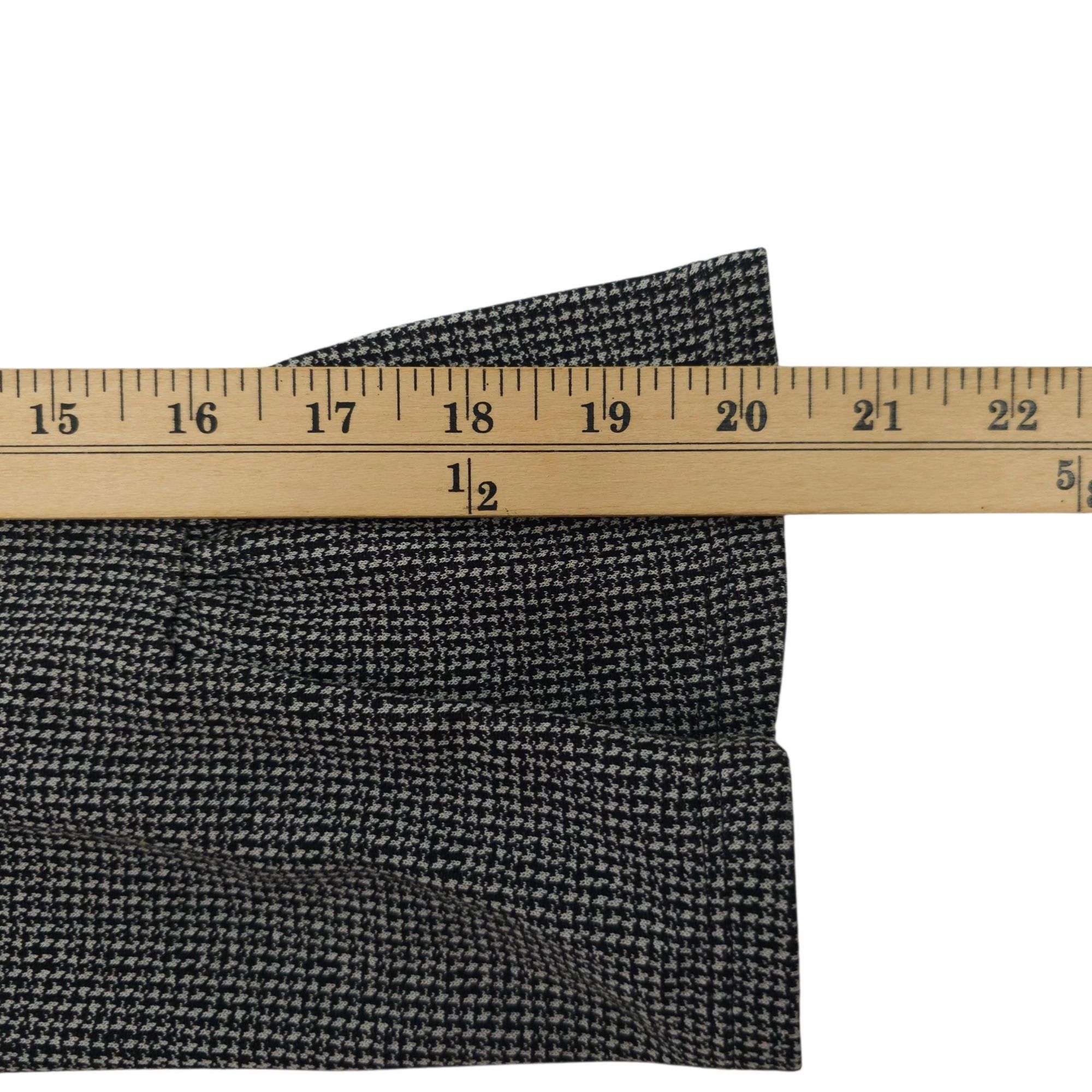 J. Jill J JILL Wearever Dress Womens S Gray Houndstooth Flutter Size S / US 4 / IT 40 - 19 Thumbnail