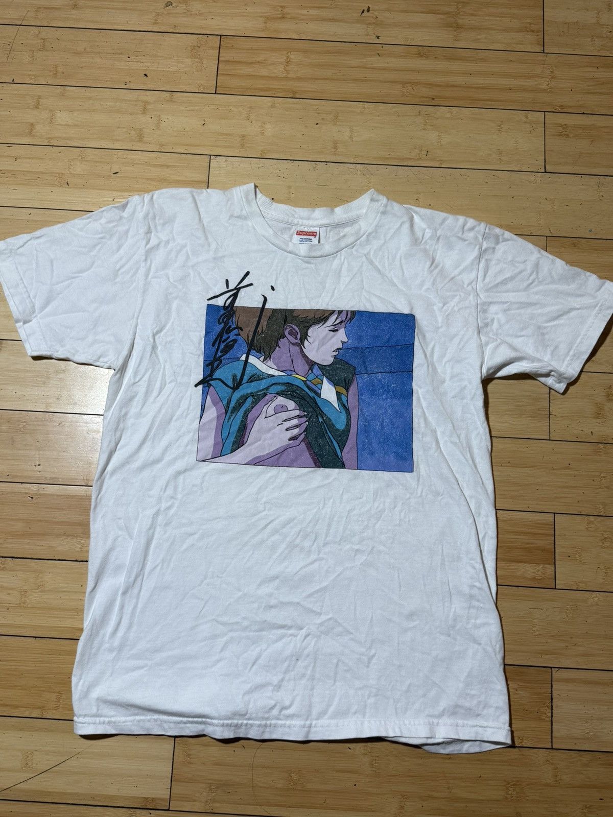 Supreme 2015 Supreme x Toshio Maeda Overfiend Touch T shirt Size US L / EU 52-54 / 3 - 2 Thumbnail