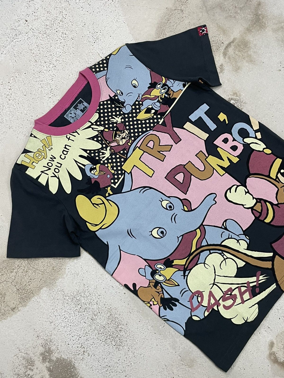 Cartoon Network × Disney Disney Full Print Backhit Dumbo Cartoon Size US M / EU 48-50 / 2 - 4 Thumbnail