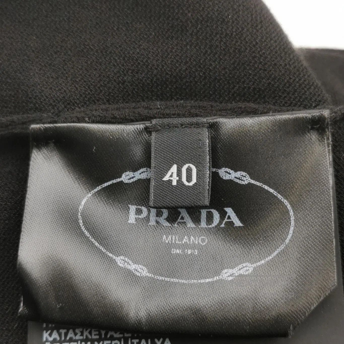 Prada Prada Black Hollow Design Slim Fit Dress . Size L / US 10 / IT 46 - 5 Thumbnail