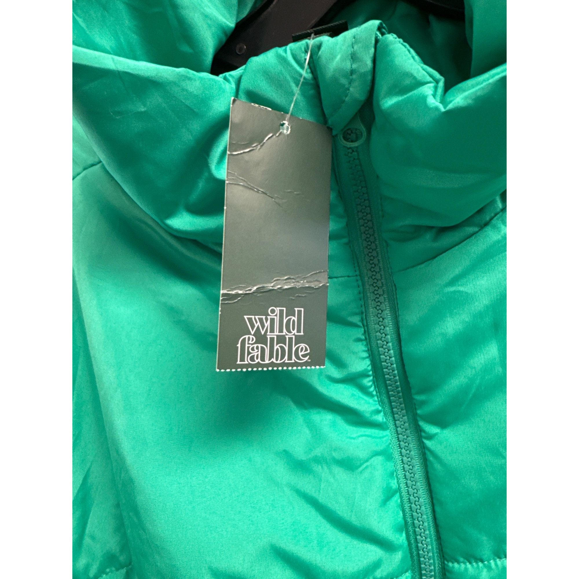 Other Large Women Long Sleeve Zip-up Puffer Jacket Size L / US 10 / IT 46 - 3 Thumbnail