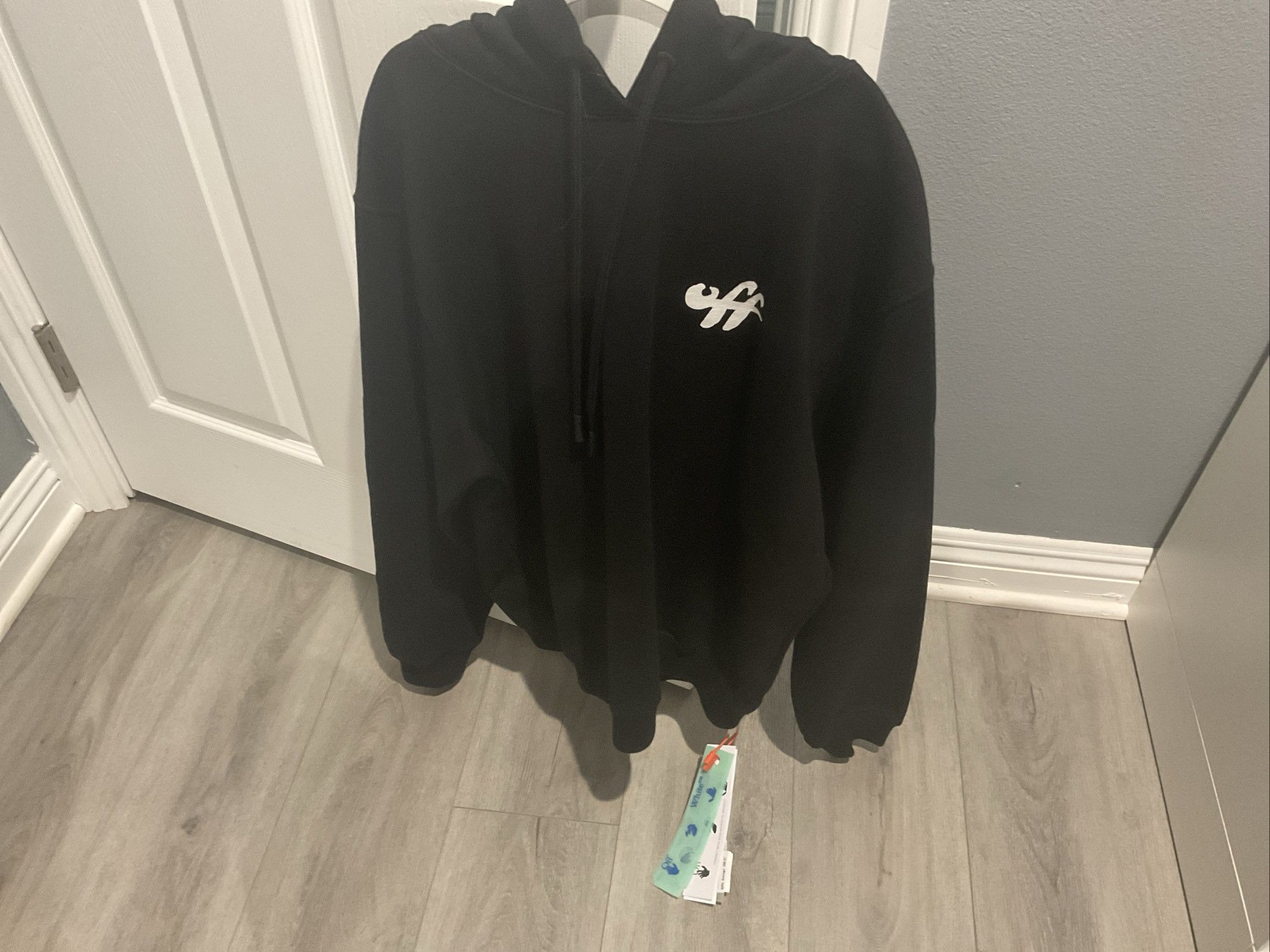 Off-White Off-White Zebra Reg Hoodie Size US S / EU 44-46 / 1 - 3 Thumbnail