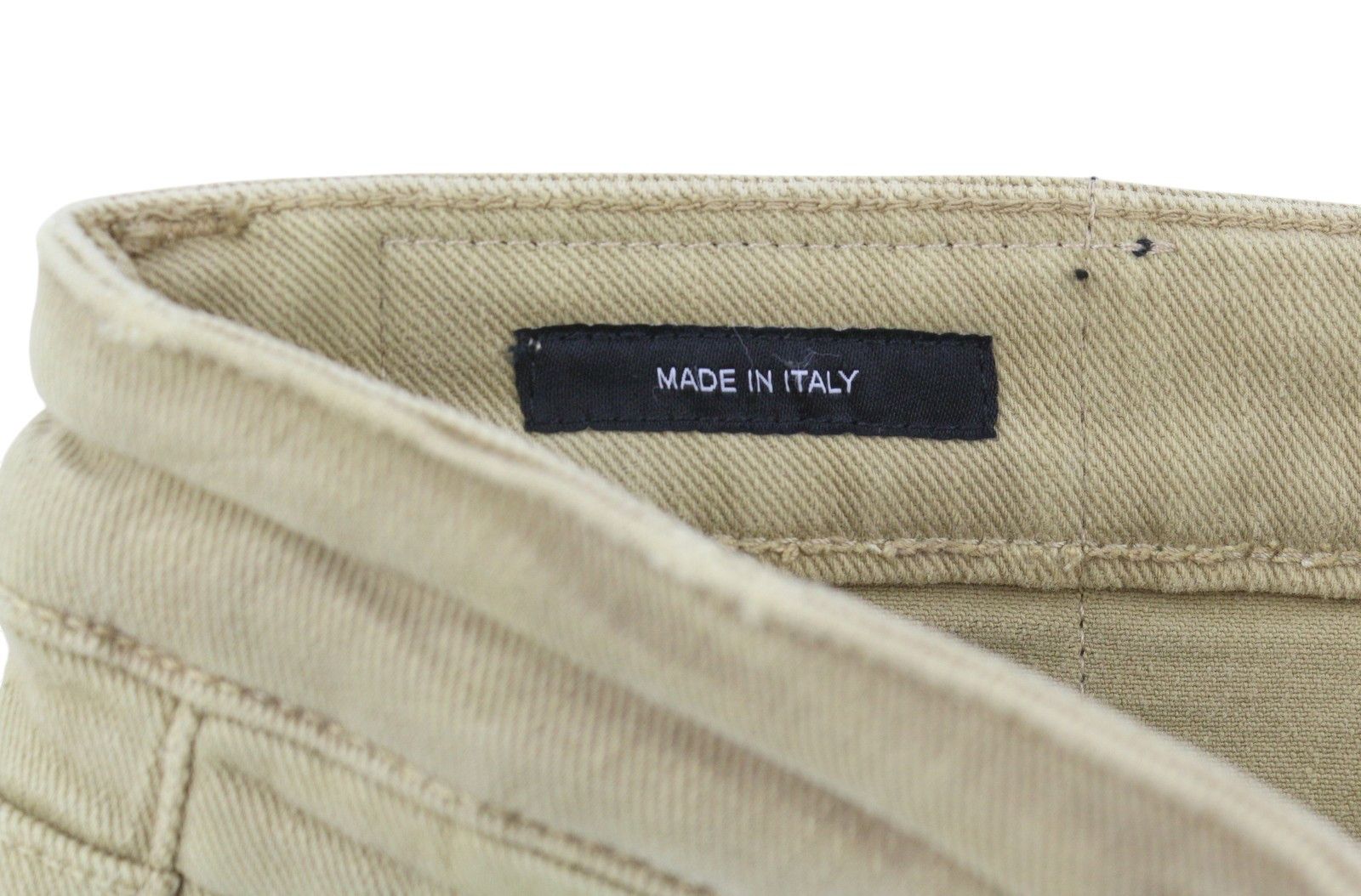 R13 BOY STRAIGHT 24 Khaki Stretchy Faded Ankle Casual 86293 Size 24" / US 00 / IT 34 - 7 Thumbnail