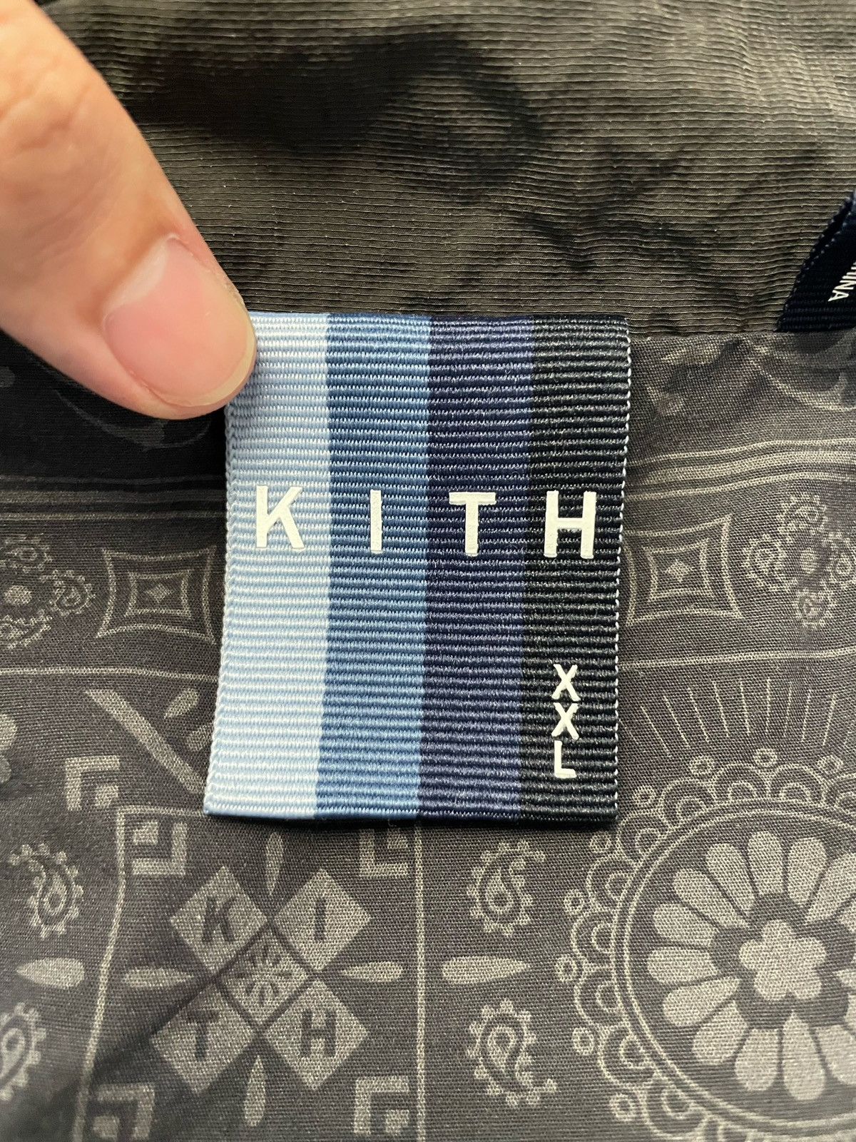 Kith Kith SS19 Solid Military Crinkle Nylon Jacket Size US XXL / EU 58 / 5 - 13 Thumbnail