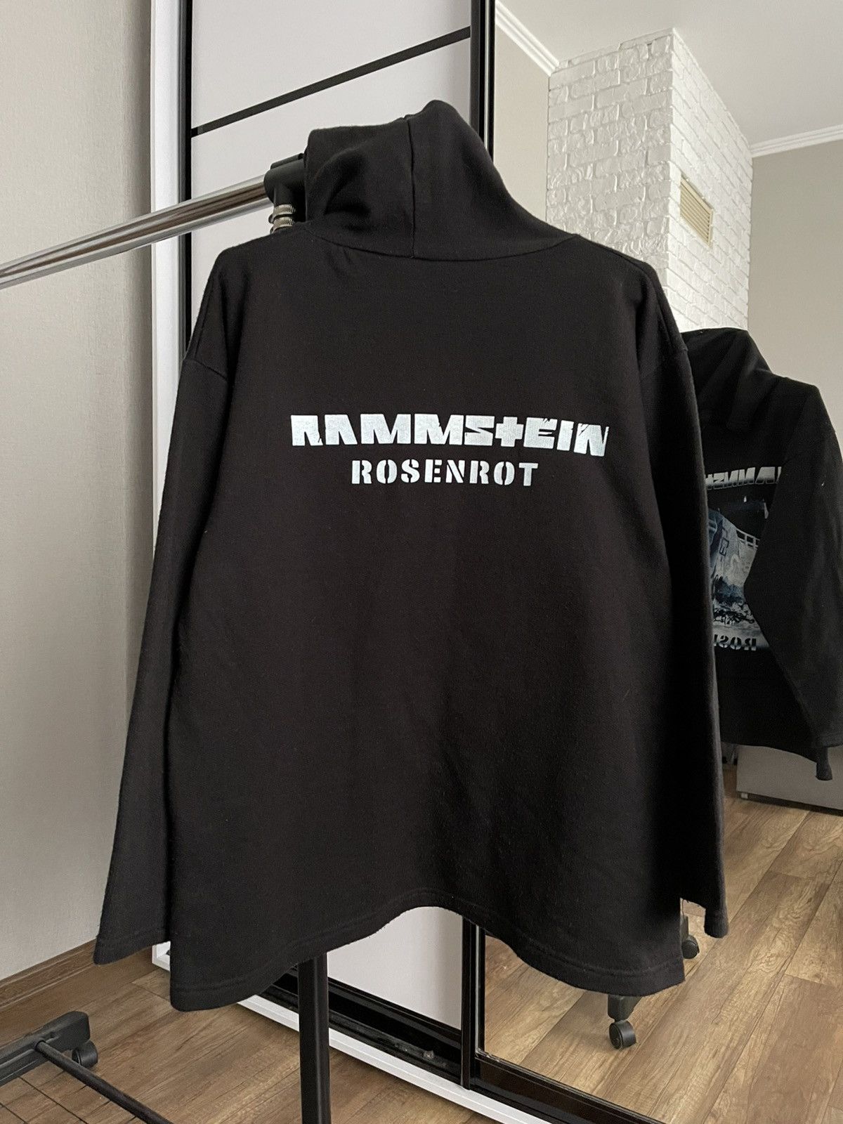Band Tees 2005 Rammstein Rosenrot Vintage Hoodie Pullover Rock Band Size US M / EU 48-50 / 2 - 6 Thumbnail