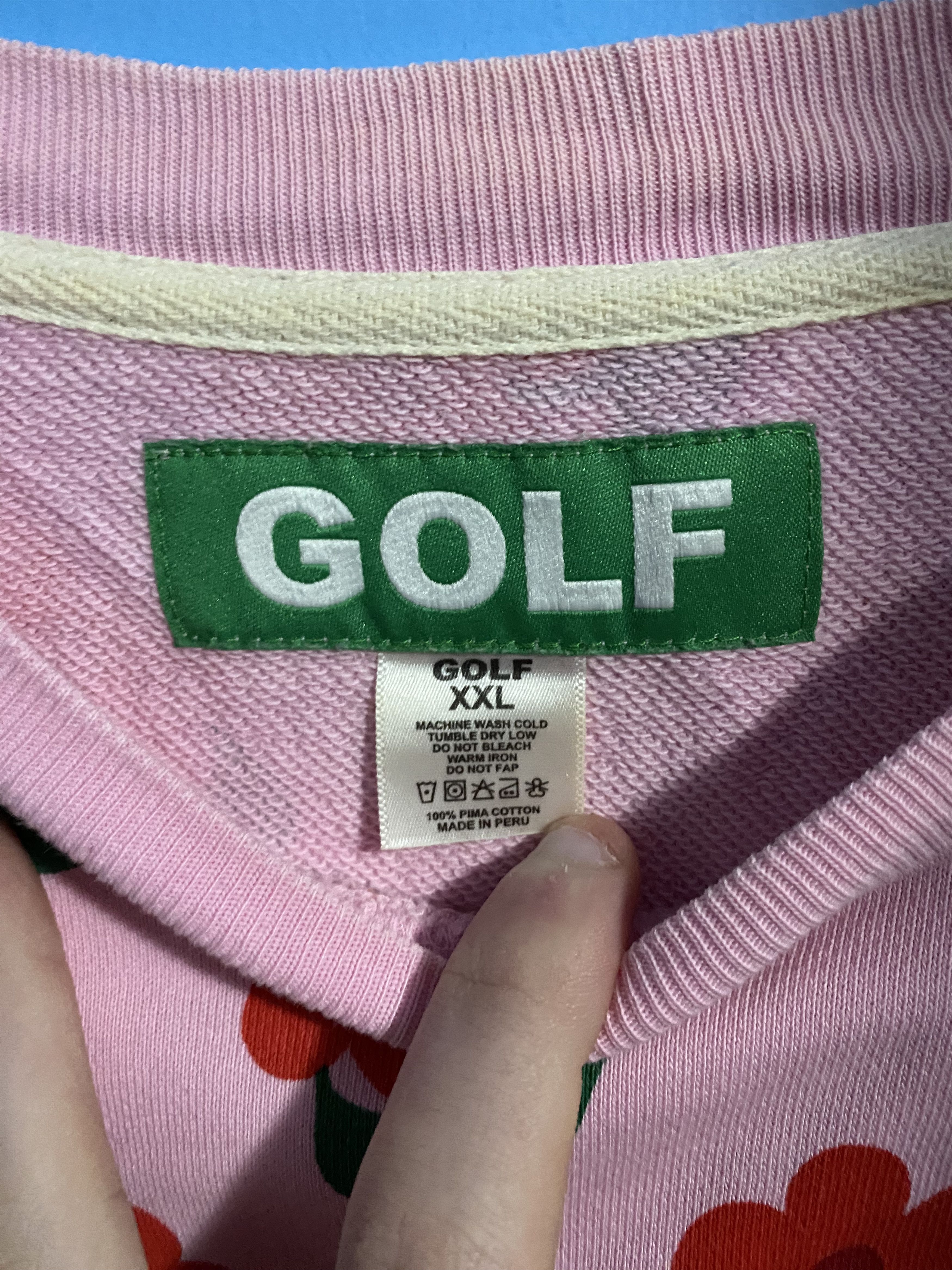 Golf Wang Golf Wang FW17 'Find Some Time' Logo Crewneck Size US XXL / EU 58 / 5 - 3 Thumbnail