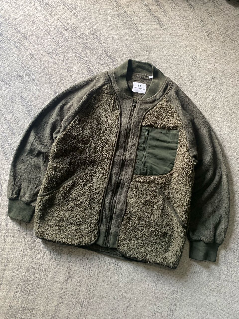 Uniqlo × White Mountaineering White Mountaineering x Uniqlo Sherpa Fleece Jacket Size US S / EU 44-46 / 1 - 3 Thumbnail