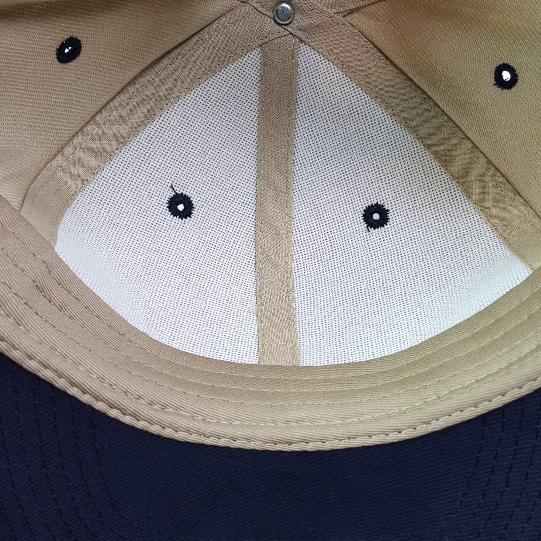 Vintage VINTAGE Falcon Baseball Cap Hat Adjustable Beige Twill Trucker 90s Blue Men Estou Size ONE SIZE - 7 Thumbnail