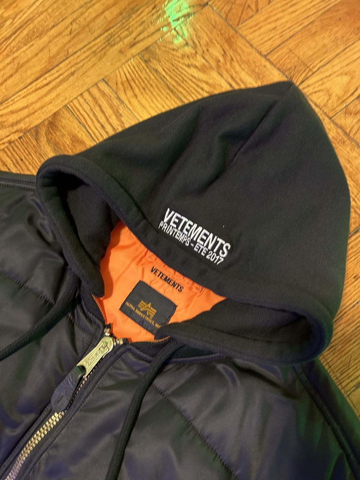 Vetements Vetements X Alpha Industries SS17 Bomber Jacket Vest Size US M / EU 48-50 / 2 - 2 Thumbnail