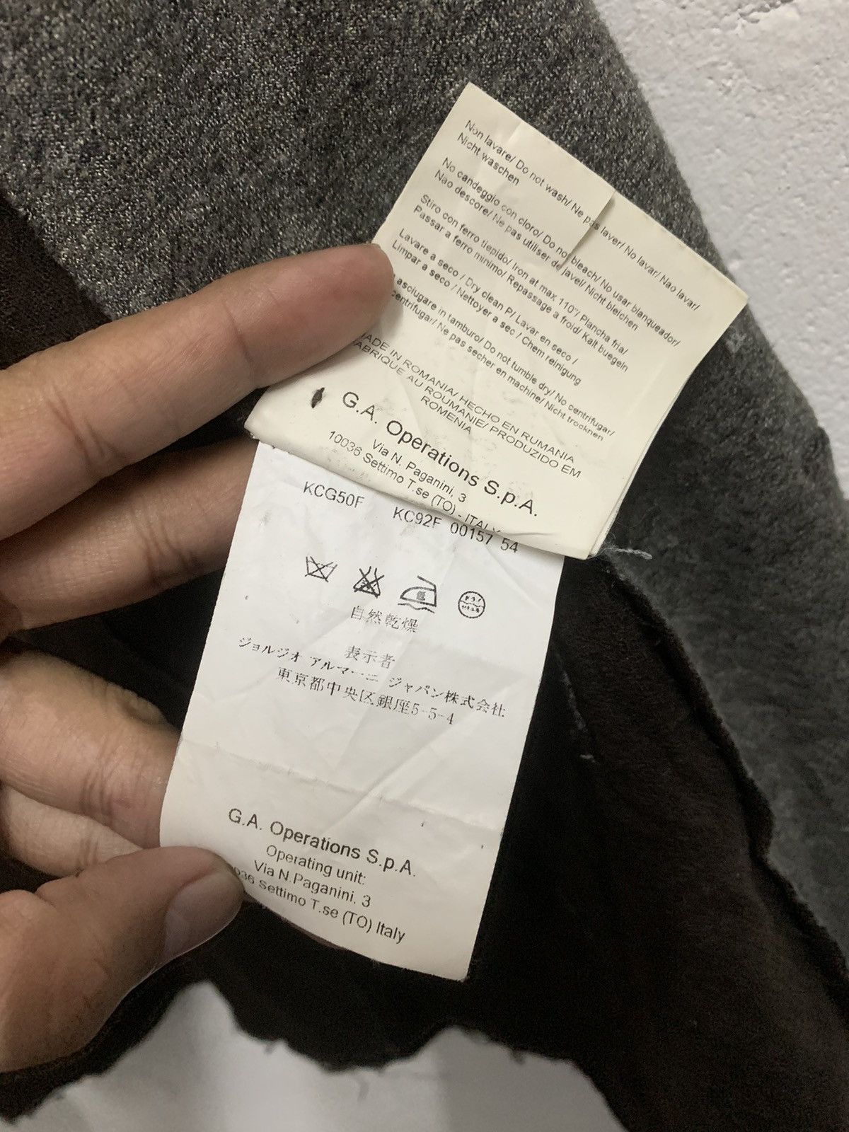 Armani Collezioni × Japanese Brand Armani Collezioni Cardigan Man Size US L / EU 52-54 / 3 - 11 Thumbnail