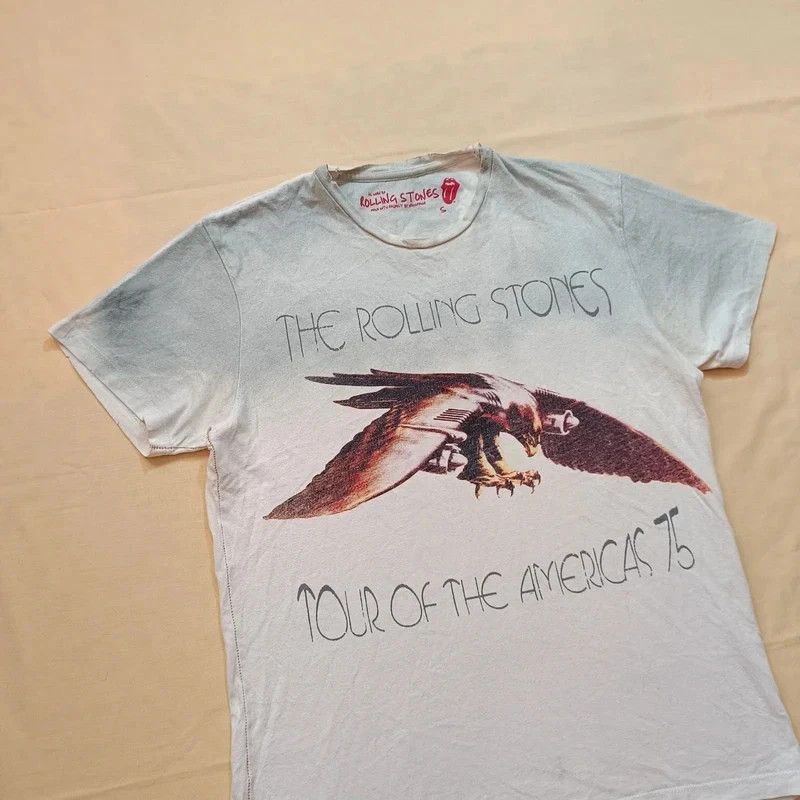 The Rolling Stones The Rolling Stones Tour of the Americas 75 Vintage S 1975 Size US S / EU 44-46 / 1 - 3 Thumbnail