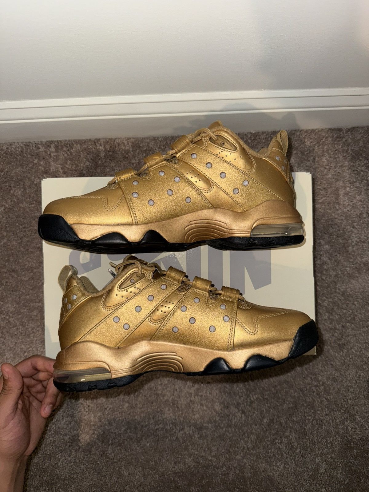 Nike × Supreme Supreme/Nike SB Air Max 2 CB '94 Low 'Metallic Gold' Size 8 Size US 8 / EU 41 - 8 Thumbnail