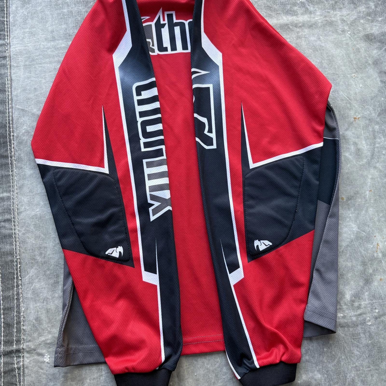 Vintage Vintage Y2K Thor Motocross Biker Grunge Sportswear Jersey Size US XS / EU 42 / 0 - 7 Thumbnail