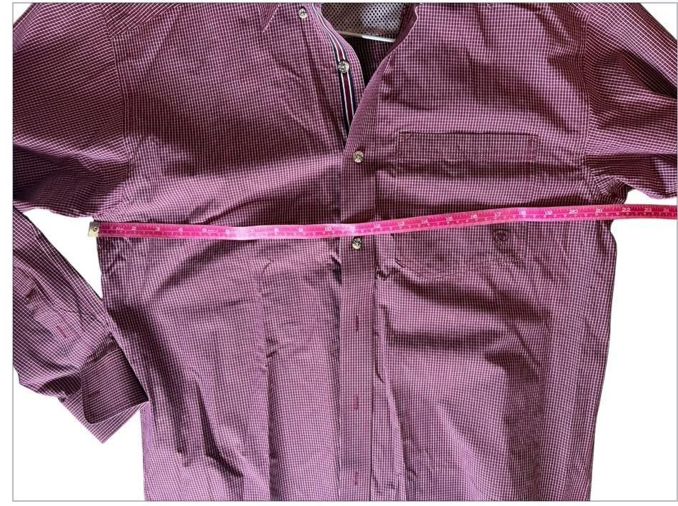Ariat Ariat Pro Series Men’s Button Down Long Sleeve Medium Size US M / EU 48-50 / 2 - 5 Thumbnail