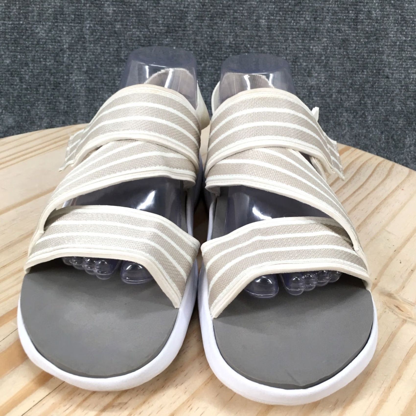 Adidas Adidas Sandals Slingback 90s Mens 9 White Hook & Loop Comfort Flats ART EG5133 Size US 9 / IT 39 - 7 Thumbnail