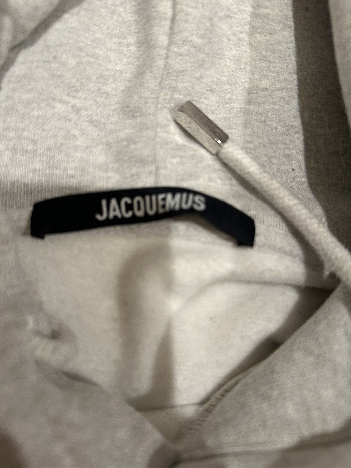 Jacquemus Jacquemus “The New York” Gray Hoodie Size M Size US M / EU 48-50 / 2 - 5 Thumbnail