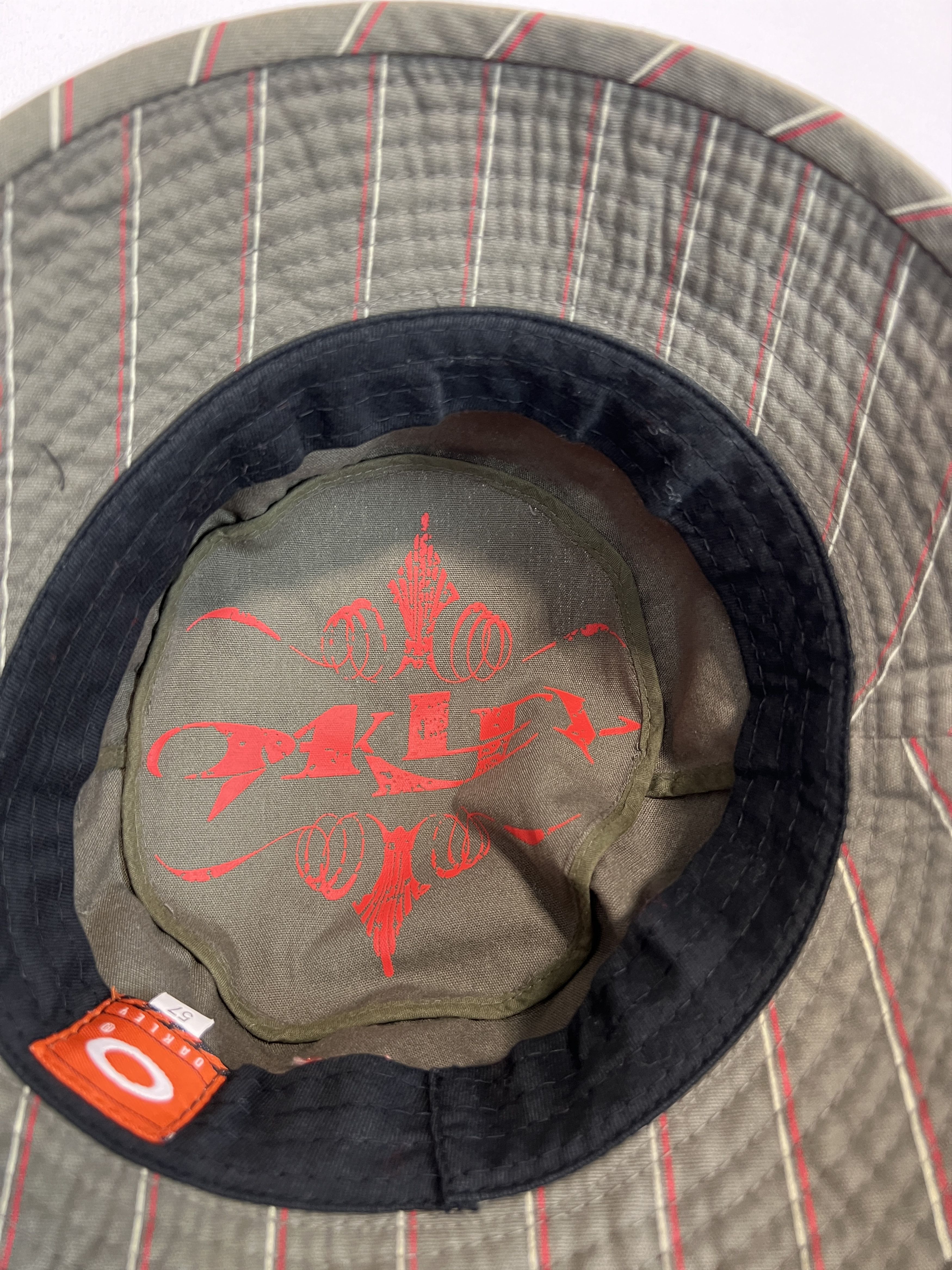 Oakley Panama Hat Fishing Cap Rare Beanie Over Print Military Size ONE SIZE - 7 Thumbnail