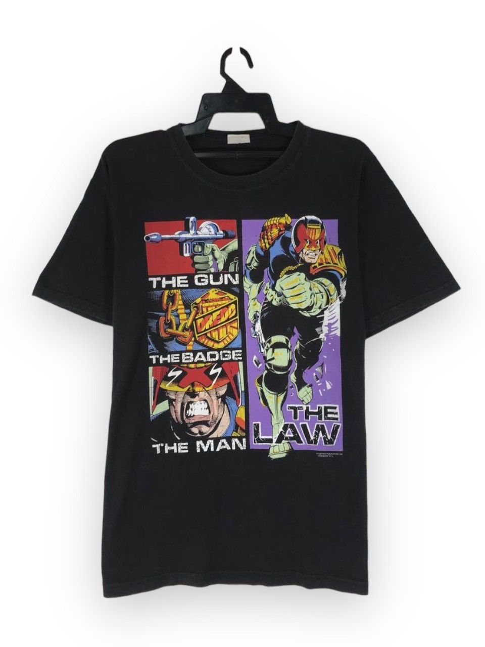 Vintage 1992 Judge Dredd movie cartoon police
