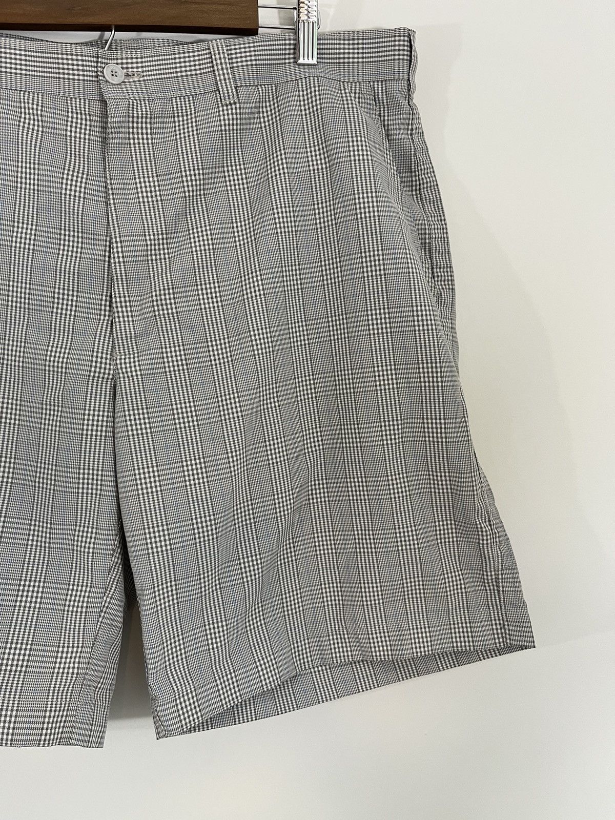 Vintage Check Plaid Pattern Y2K 2000s Skate Shorts Size US 36 / EU 52 - 6 Thumbnail