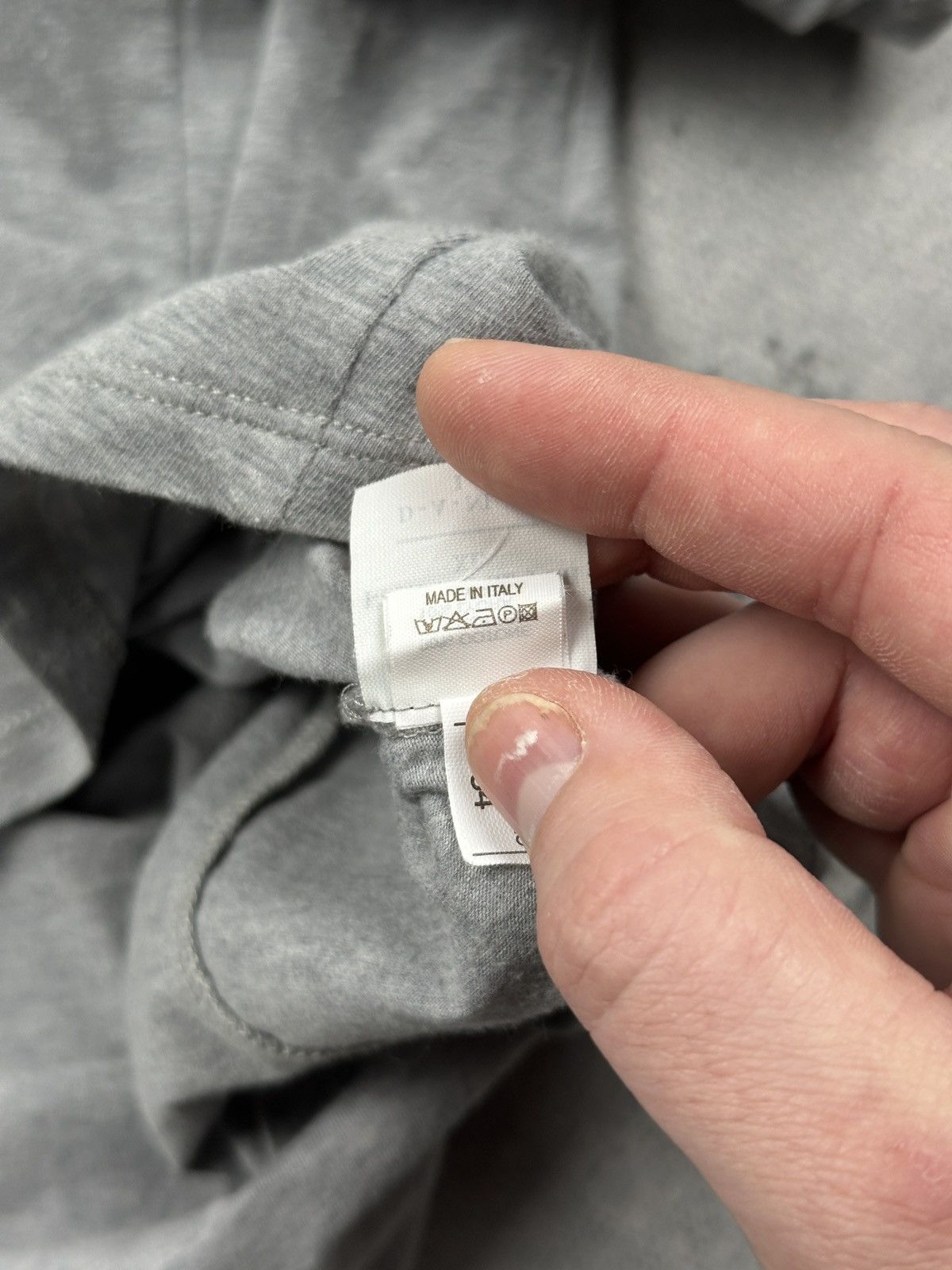 Brunello Cucinelli Brunello Cucinelli Grey Layered Polo Long Sleeve Shirt Italy Size L / US 10 / IT 46 - 15 Thumbnail