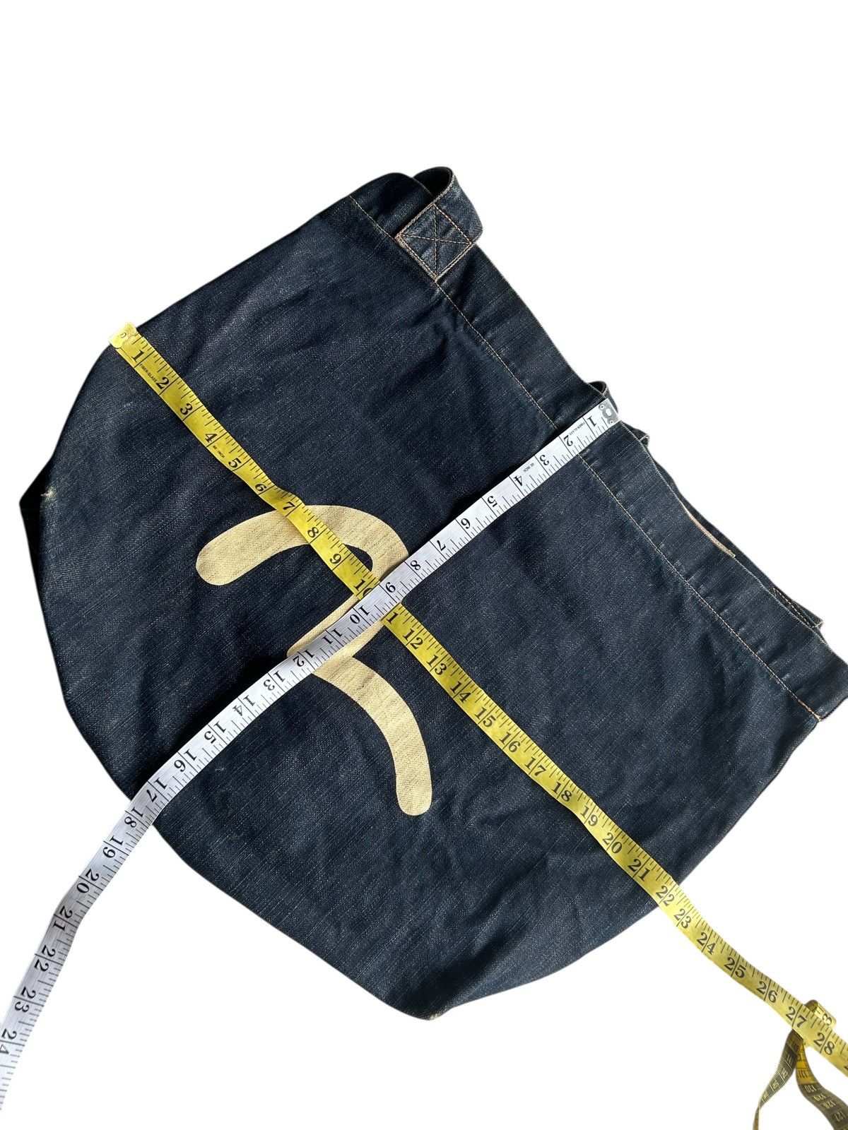 Evisu Vintage Evisu Made in Japan Denim Bag Size ONE SIZE - 13 Thumbnail