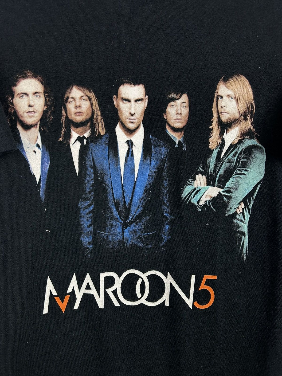 Band Tees 00s Vintage Maroon 5 Band 2007 Tour Short Sleeve T-Shirt Size US S / EU 44-46 / 1 - 2 Thumbnail