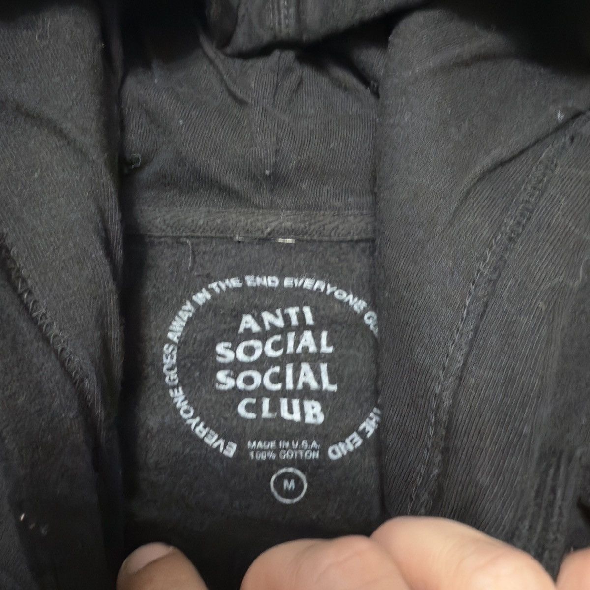 Anti Social Social Club FaZe Clan x Anti Social Social Club Hoodie Men's M Black Size US M / EU 48-50 / 2 - 5 Thumbnail