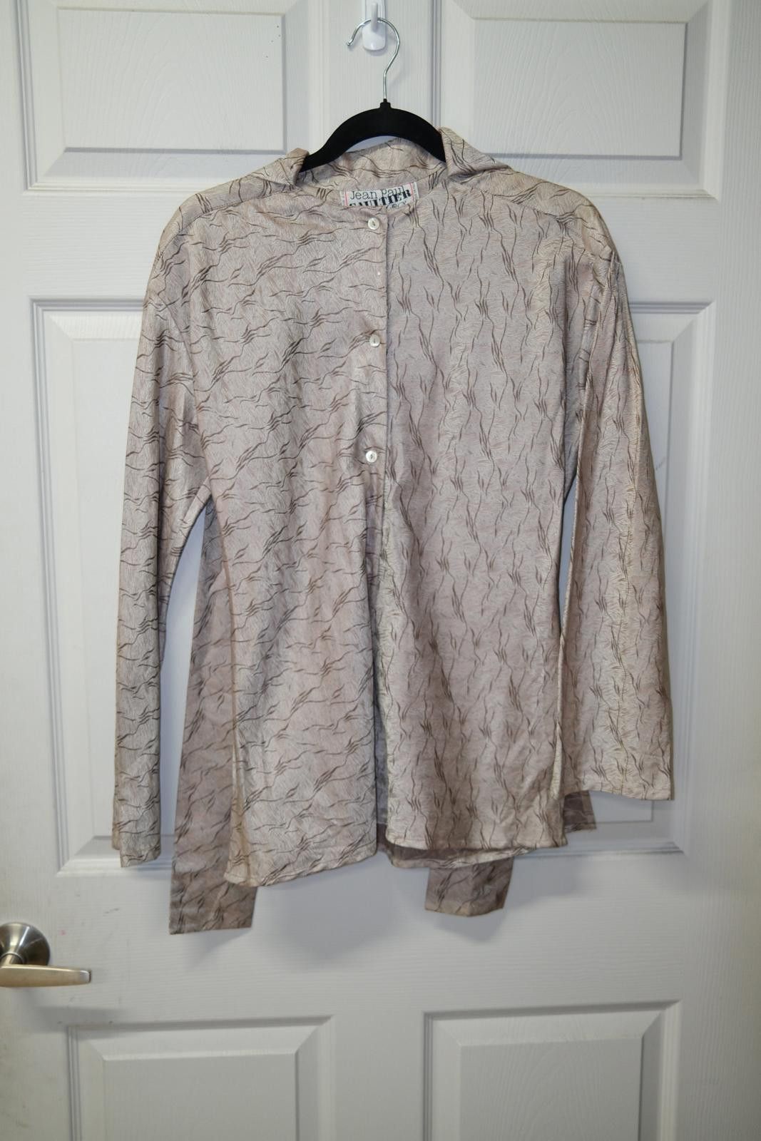 Jean Paul Gaultier 99' Jean Paul Gaultier pour GIBO Wave Long Sleeve Button-Up Size M / US 6-8 / IT 42-44 - 1 Thumbnail