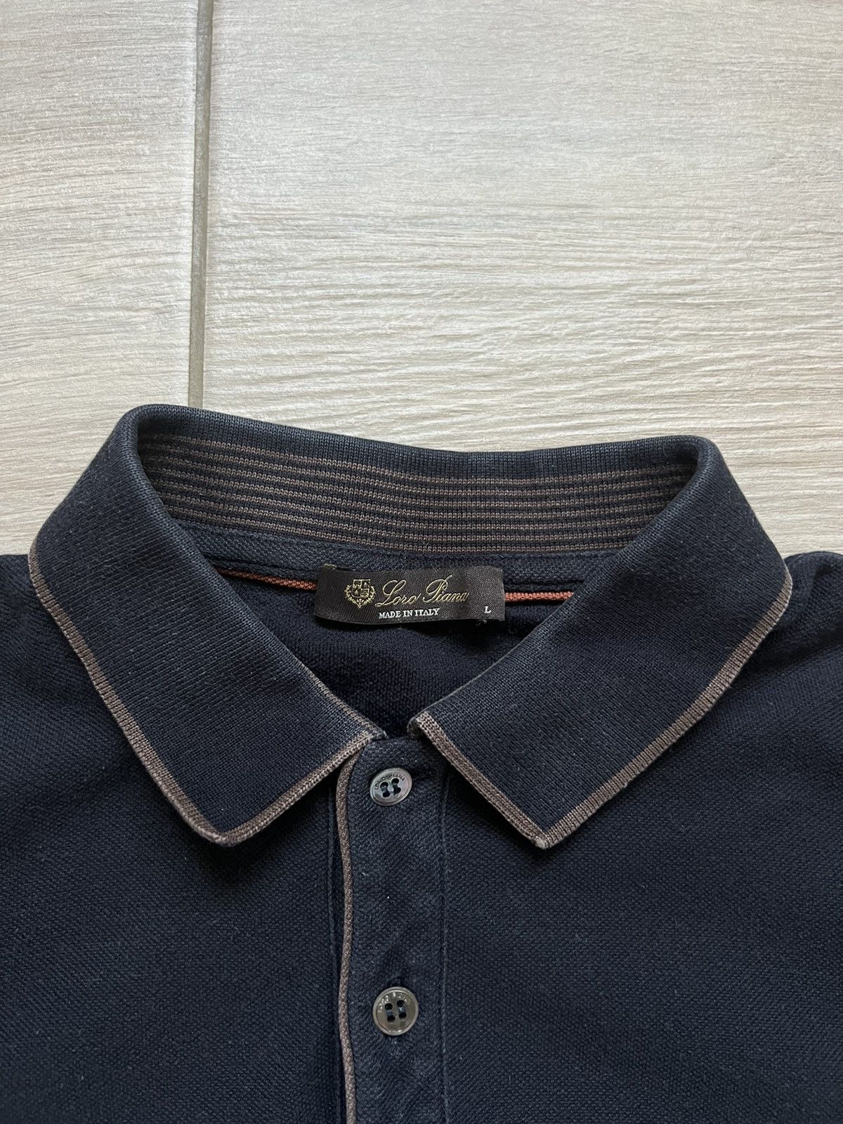 Loro Piana Blue Loro Piana Polo Old Money Size US L / EU 52-54 / 3 - 5 Thumbnail