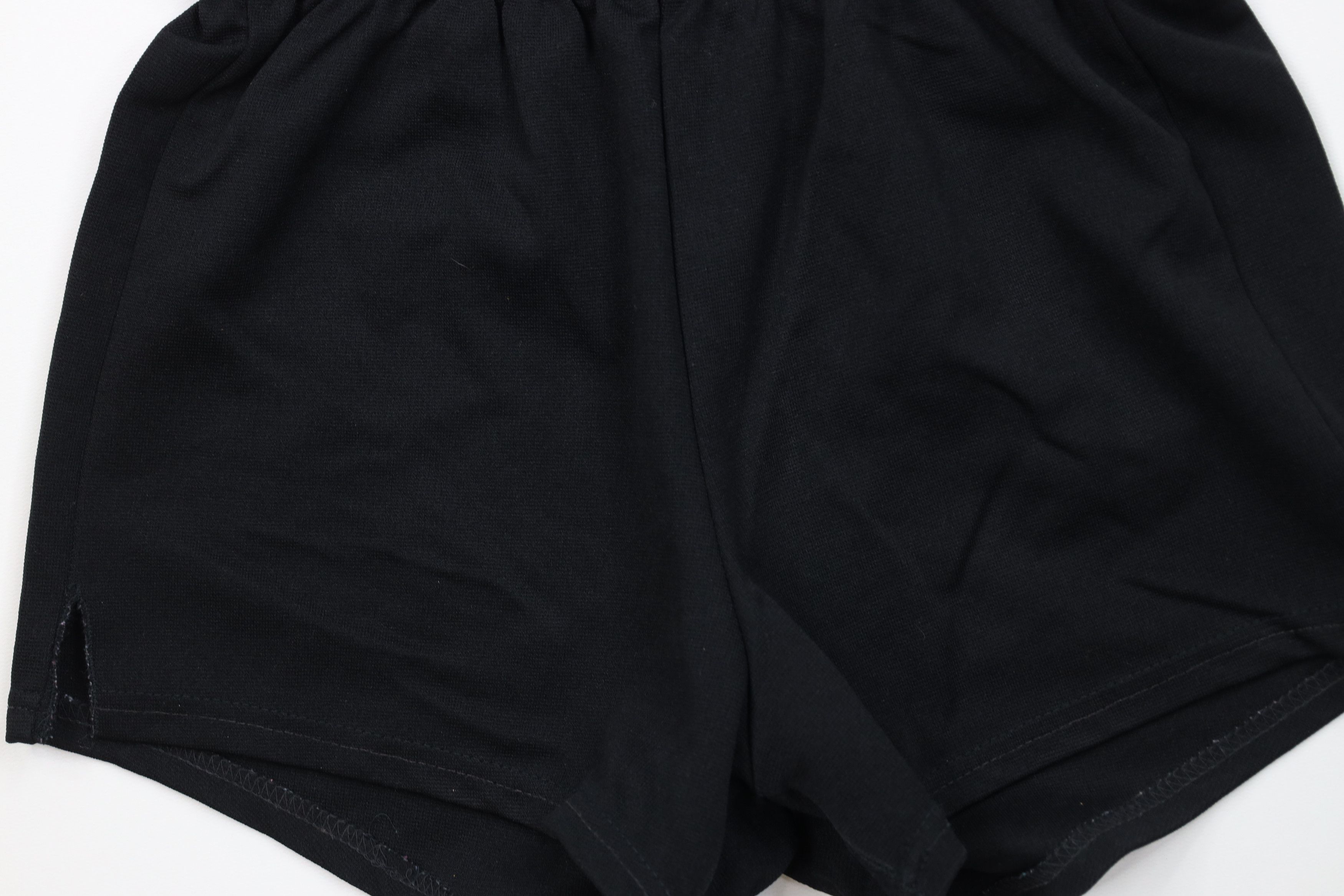 Vintage Vintage 70s Streetwear Jogging Soccer Shorts Black Knit USA Size US 32 / EU 48 - 3 Thumbnail
