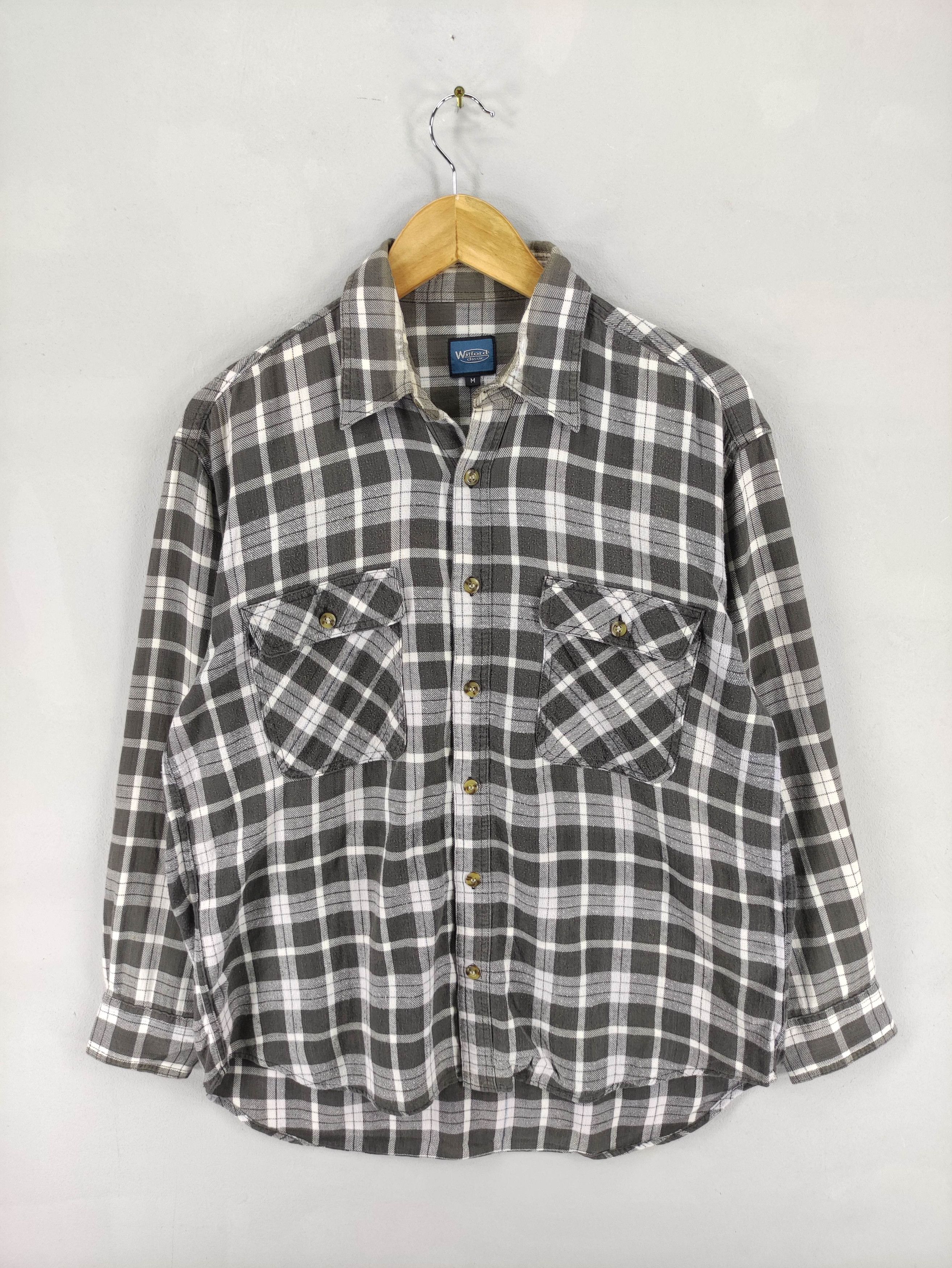 Flannel Vintage Flannel Witford Long Sleeve Shirt Button Up Size US M / EU 48-50 / 2 - 1 Thumbnail