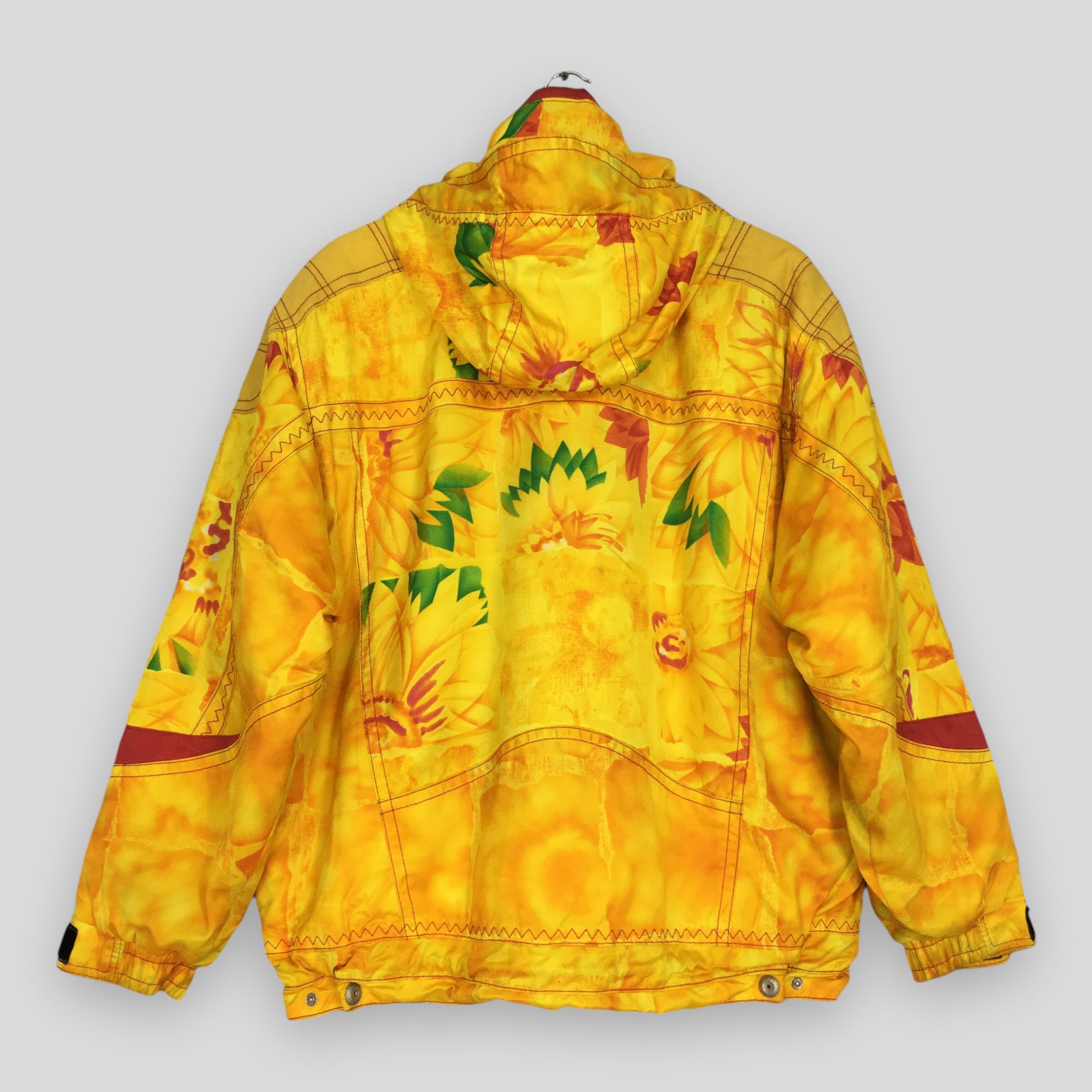 Asics Vintage Team Asics Ski Wear Winter Bomber Jacket Medium Size US M / EU 48-50 / 2 - 10 Thumbnail
