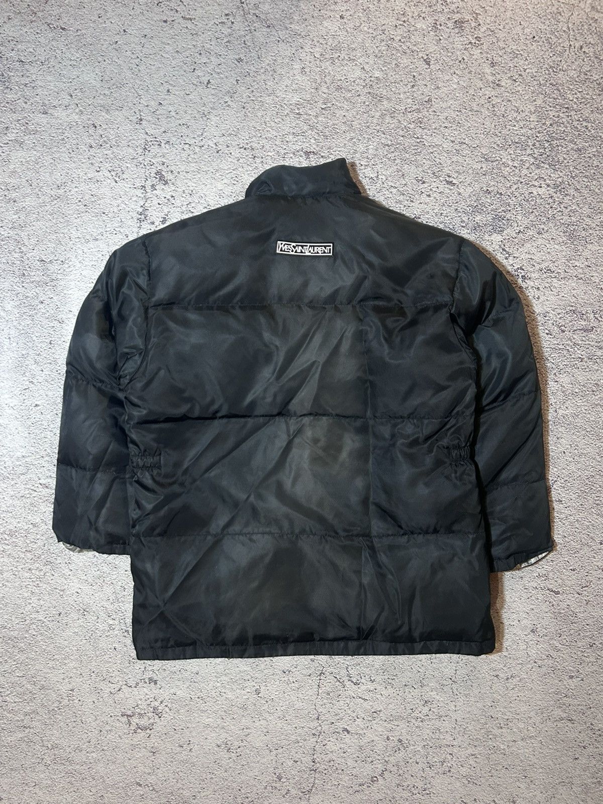 Yves Saint Laurent Yves Saint Laurent Vintage Down Puffer Jacket Black Size US S / EU 44-46 / 1 - 9 Thumbnail