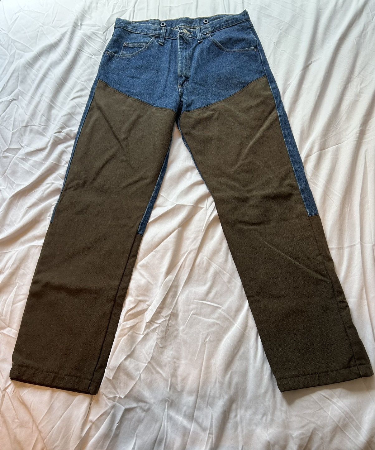 Wrangler Wrangler Pants Men's Hunting Jeans Rugged Wear Denim Size US 34 / EU 50 - 2 Thumbnail