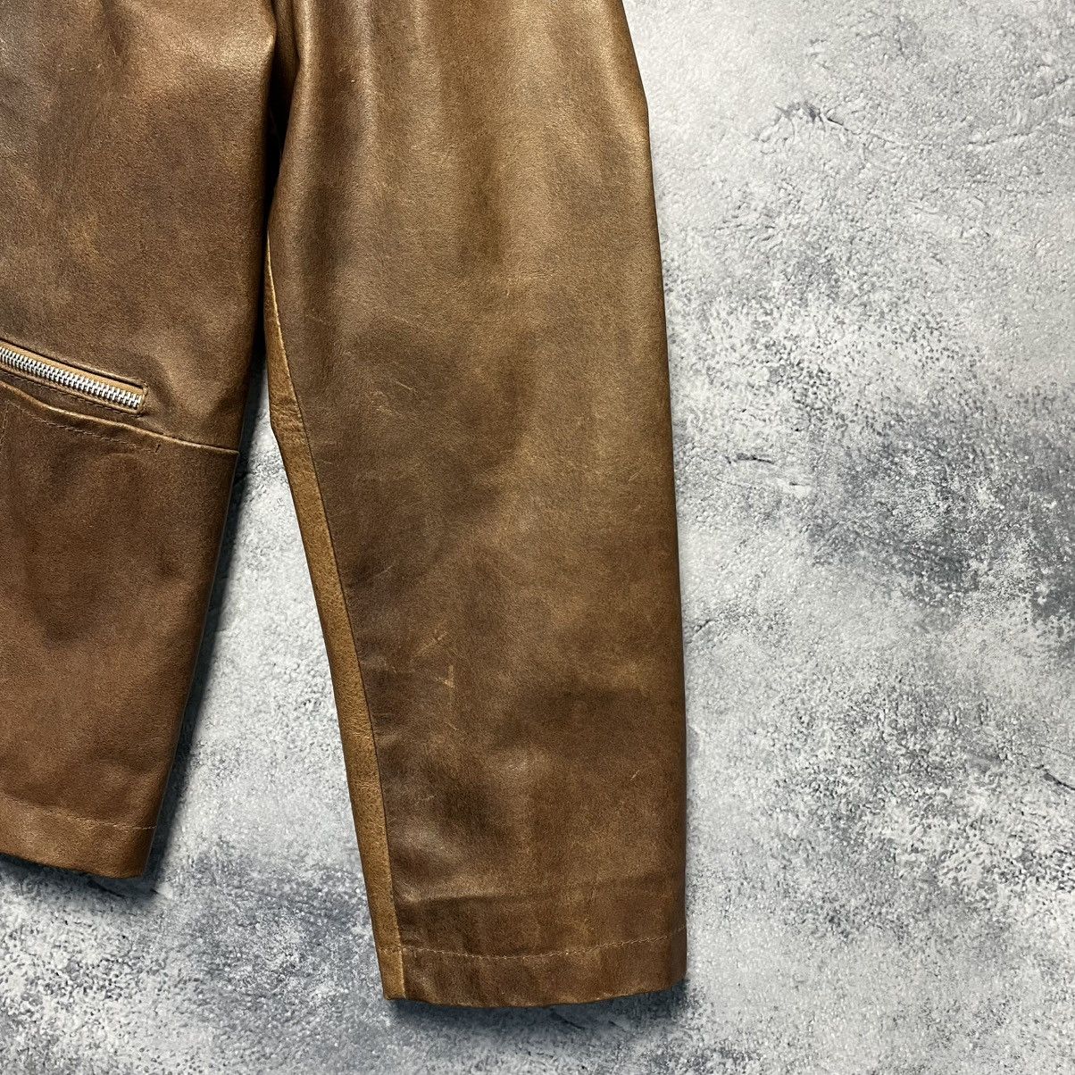 Genuine Leather Vintage Vera Pelle Leather Jacket Italian Y2K Size US XXL / EU 58 / 5 - 10 Thumbnail