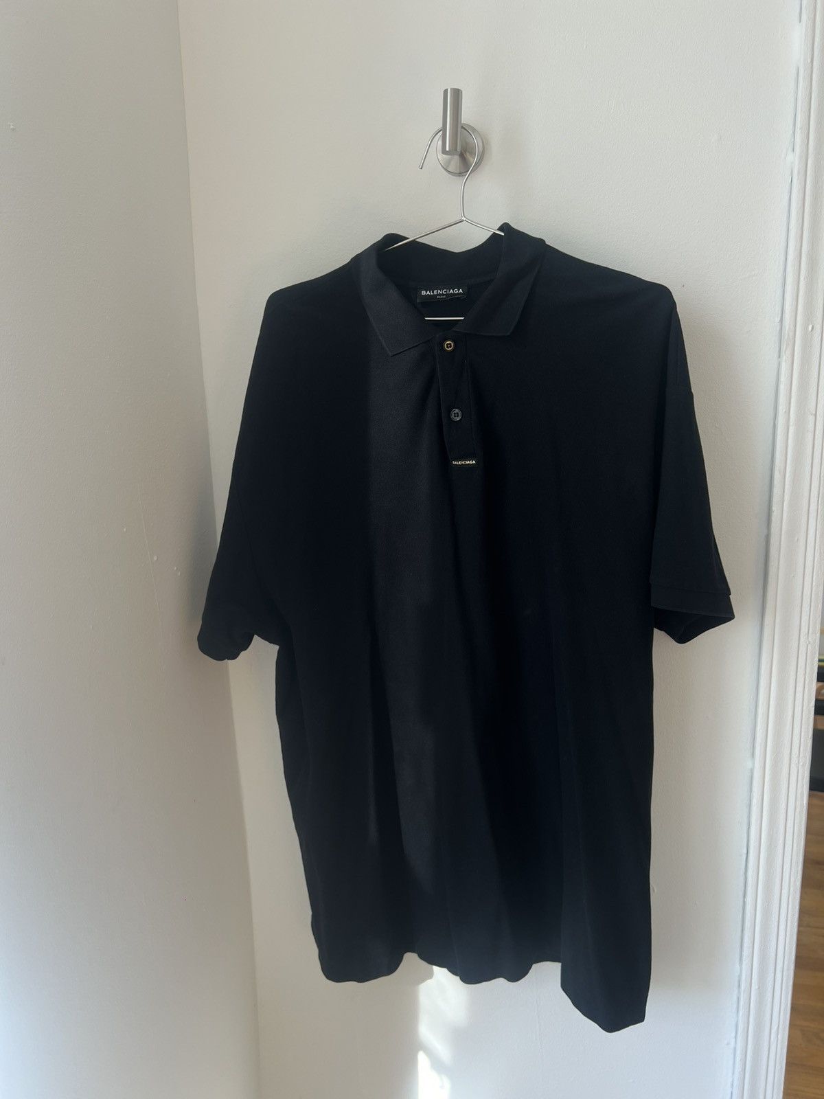 Balenciaga Think Big Polo Size US L / EU 52-54 / 3 - 2 Thumbnail
