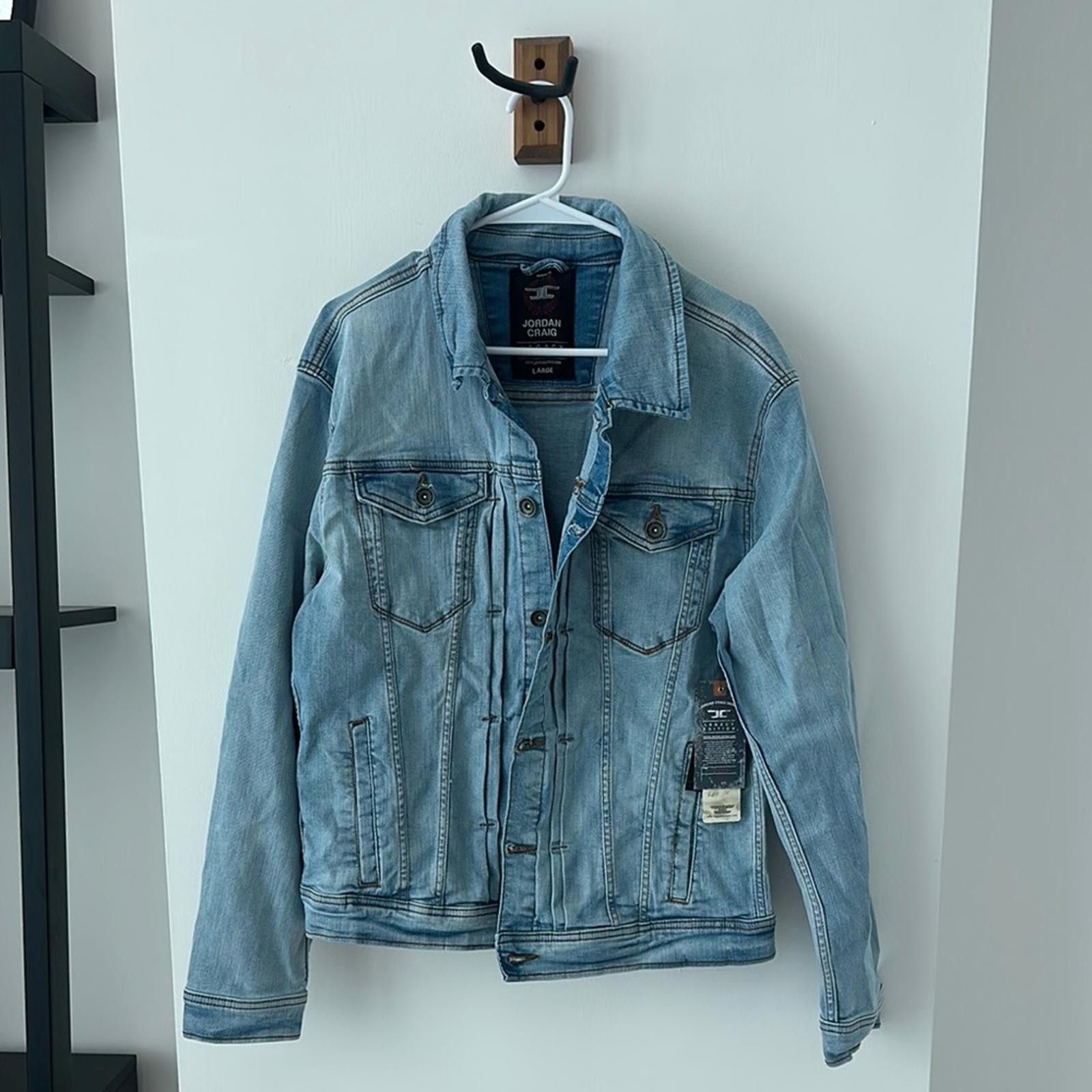 Jordan Craig Jordan Craig “Ice Blue” Denim Trucker Jacket Size US L / EU 52-54 / 3 - 1 Preview