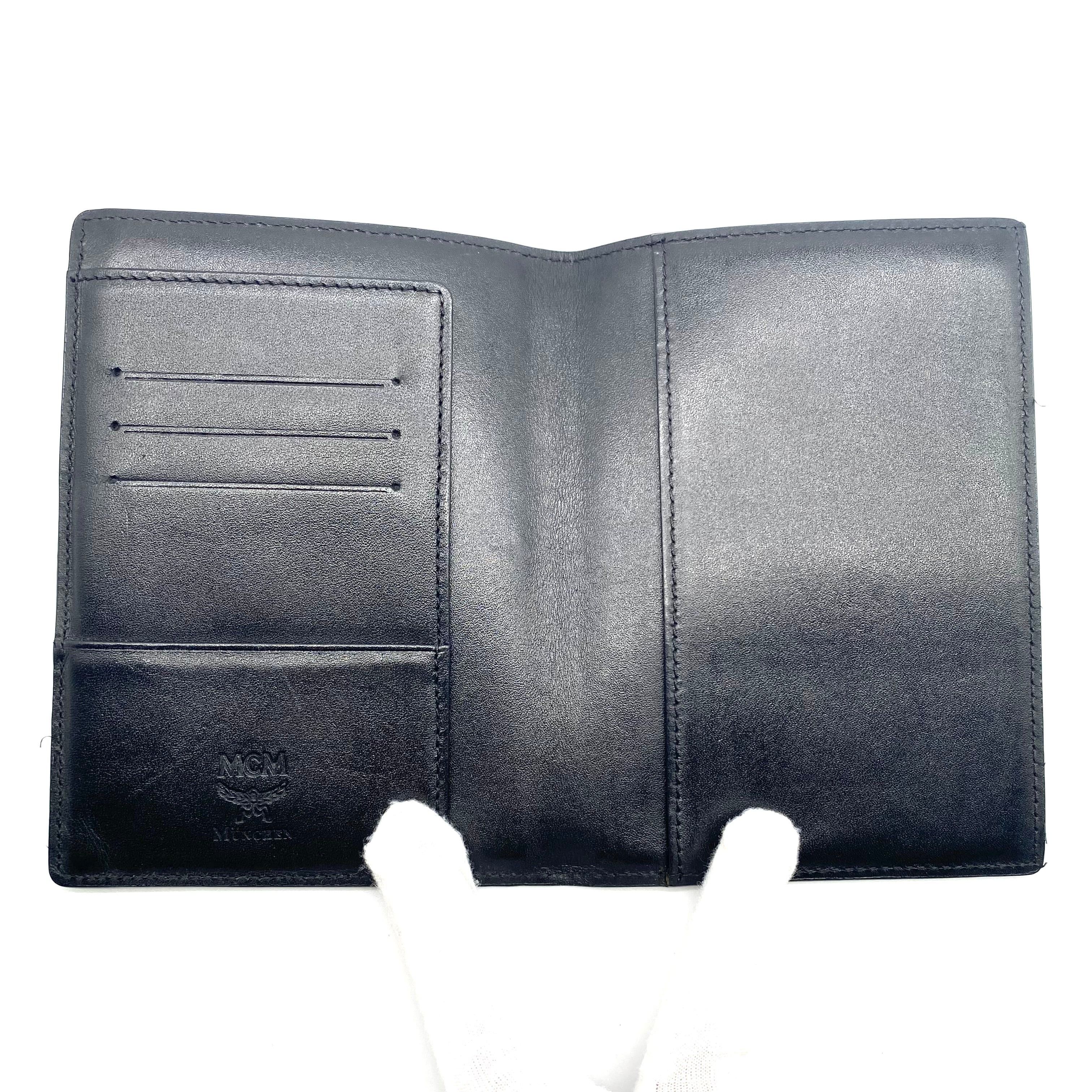 MCM MCM Visetos Note Book Black Size ONE SIZE - 3 Thumbnail