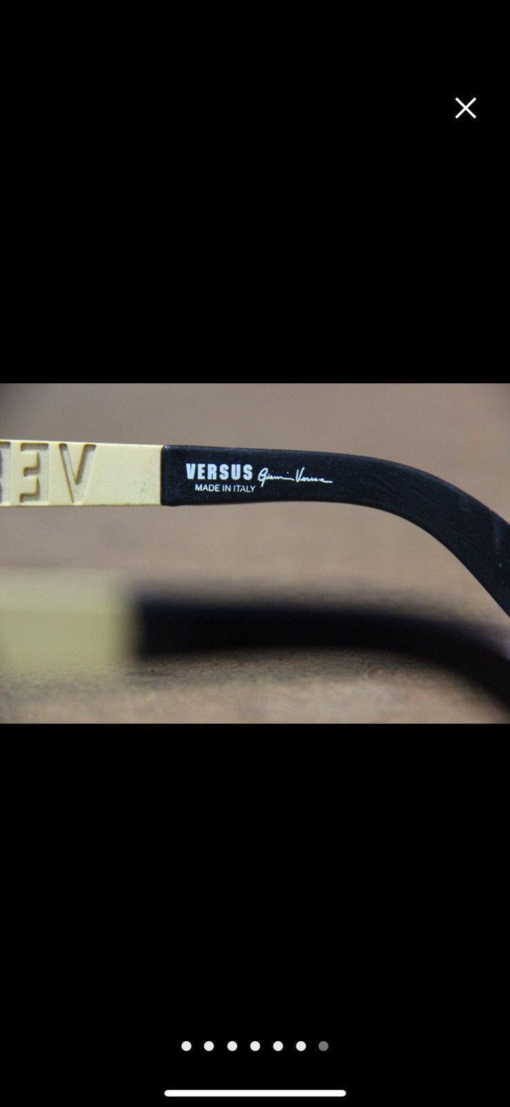 Versus Versace Vintage / Versus By Versace Sunglasses 90s Vintage Glasses Size ONE SIZE - 7 Thumbnail