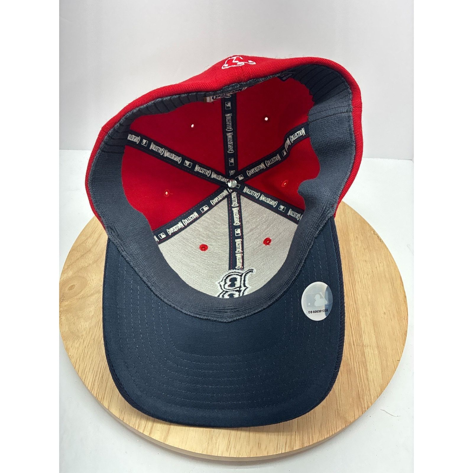 Twins Enterprise Inc. Boston Red Sox Hat Cooperstown Twins Enterprise Fitted 7 Size US L / EU 52-54 / 3 - 10 Thumbnail
