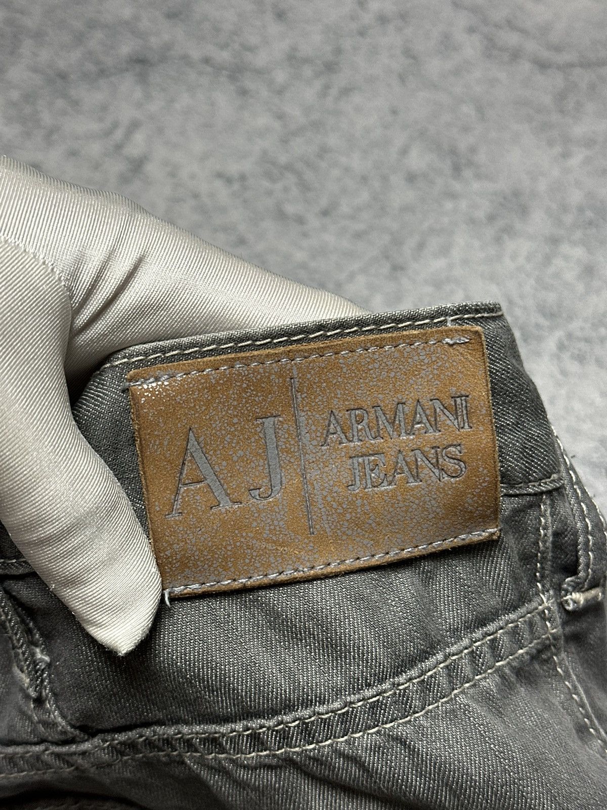 Armani Vintage Armani Jeans Metal Logo Pants Size US 34 / EU 50 - 15 Thumbnail