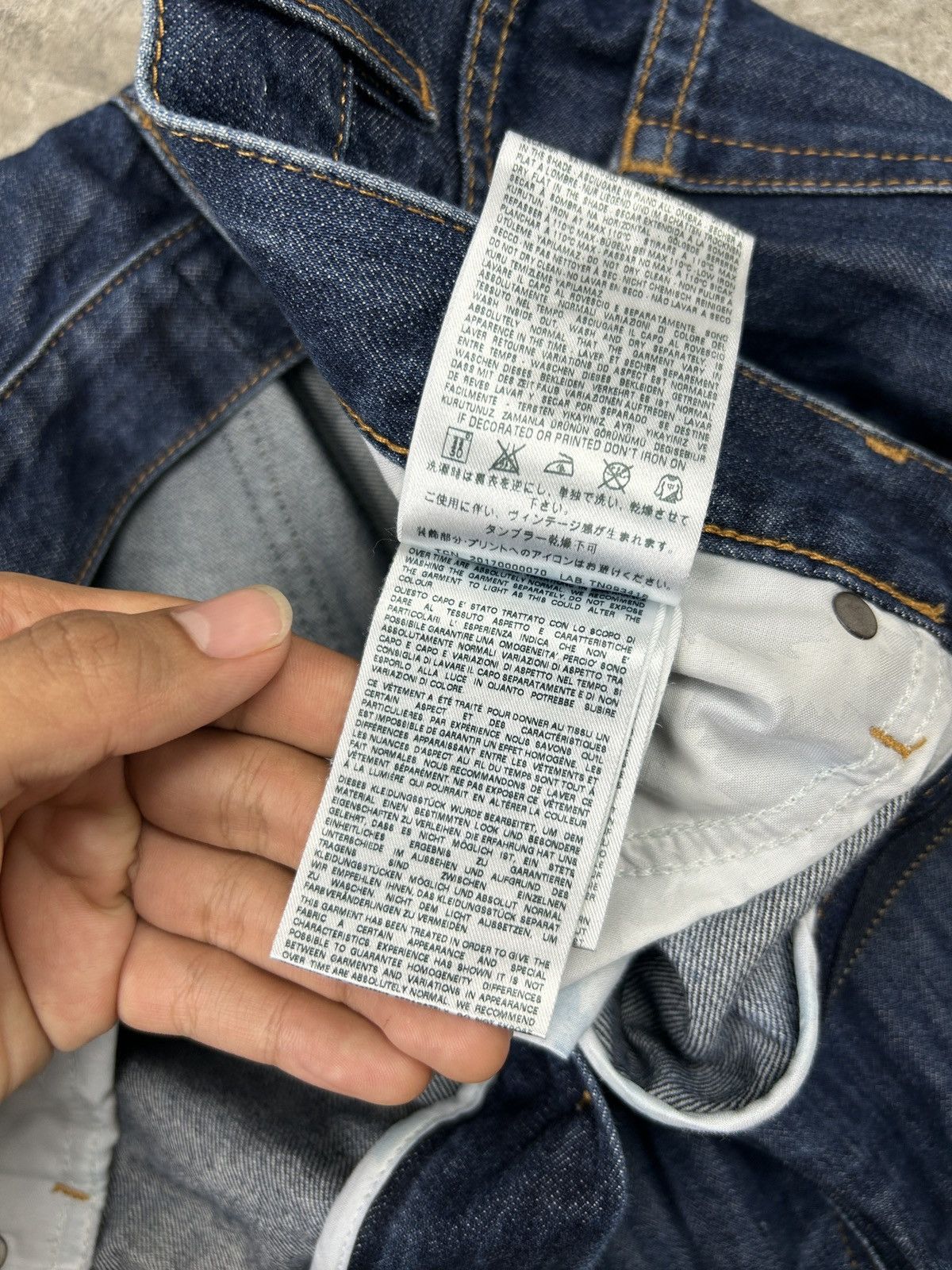 Vivienne Westwood Vivienne Westwood - Chaos Denim Jeans Size US 31 - 19 Thumbnail