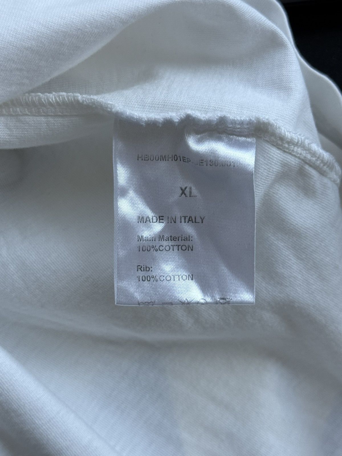 Hood By Air Hood By Air upside down white tee Size US XL / EU 56 / 4 - 5 Thumbnail