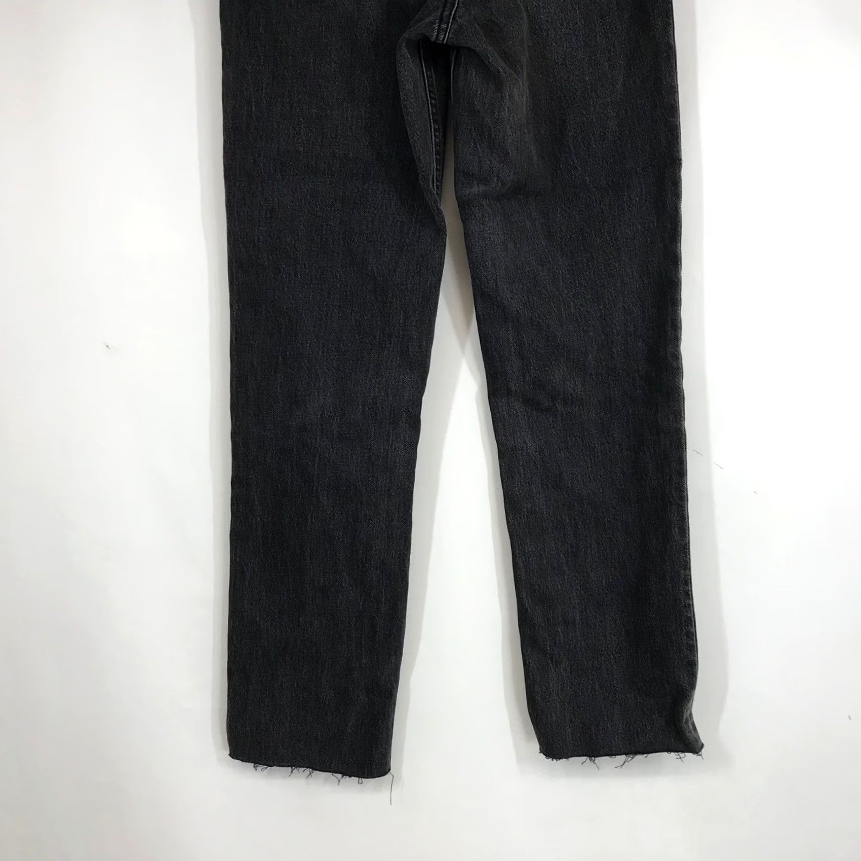 Abercrombie & Fitch Abercrombie & Fitch The 90s Straight Ultra High Rise Washed Black Jeans 27 4XL Size 27" / US 4 / IT 40 - 6 Thumbnail