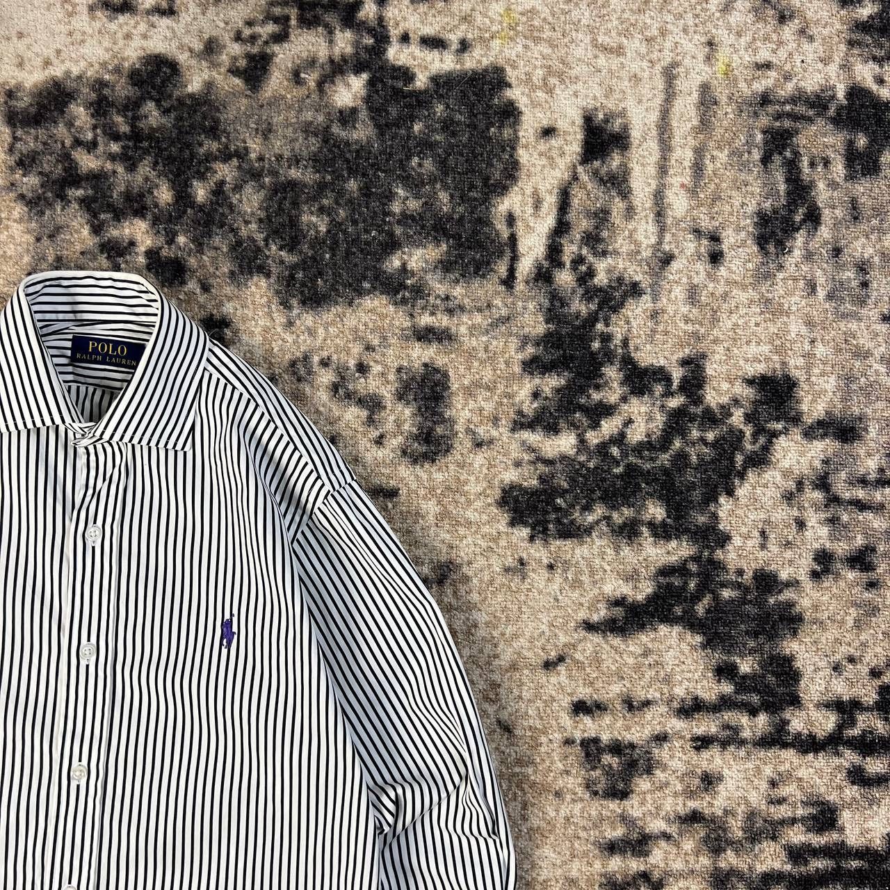 Polo Ralph Lauren Polo Ralph Lauren Luxury Mini Logo Striped Button Up Shirt Size US M / EU 48-50 / 2 - 2 Thumbnail