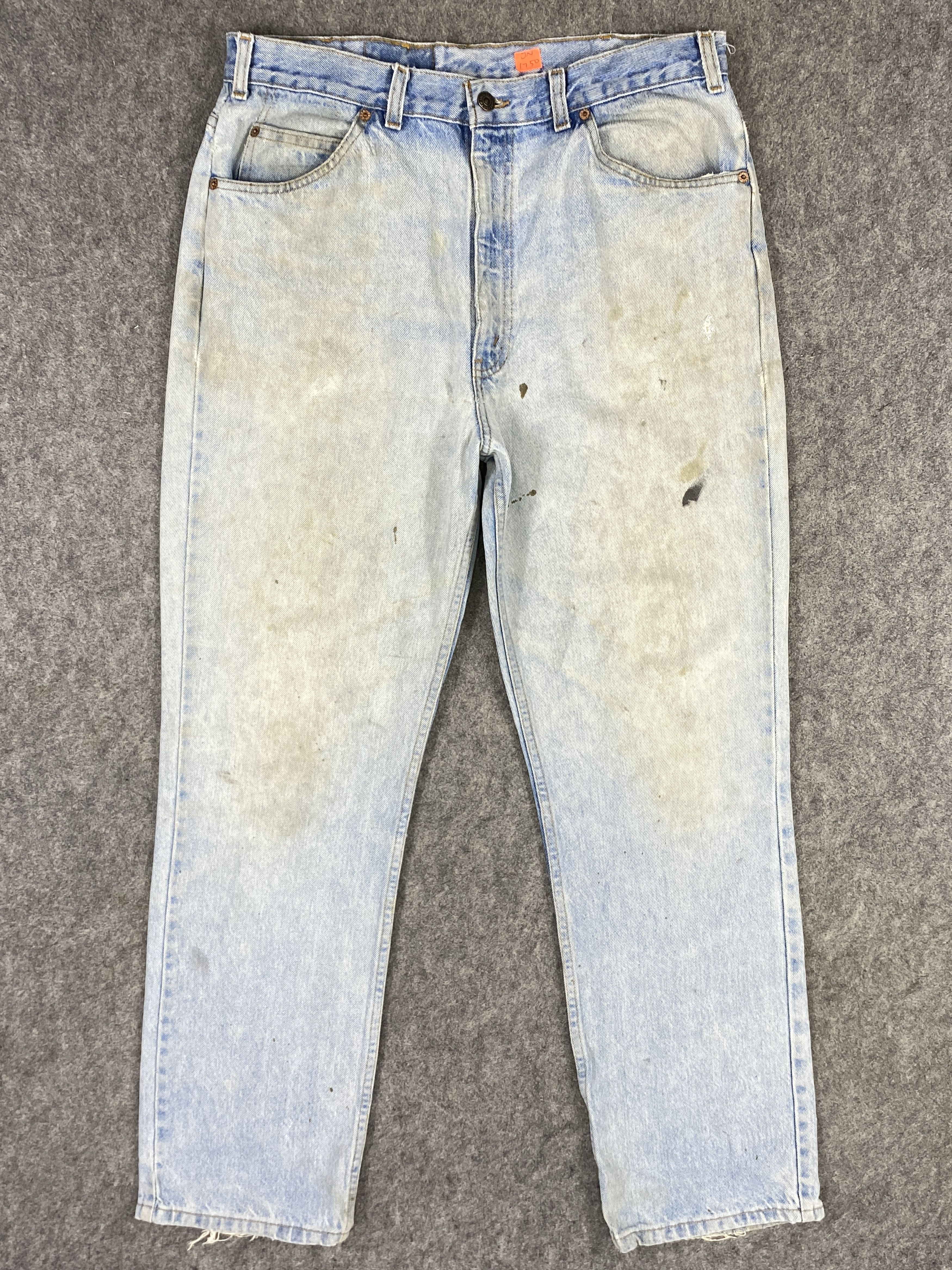 image of Distressed Denim x Hype Light Blue Wash Vintage Levi's 550 33X31.5 Denim -Jn1750, Men's
